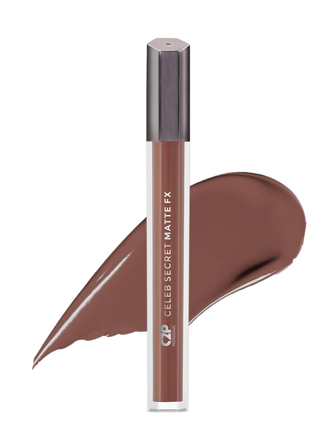 

C2P PROFESSIONAL MAKEUP Celeb Secret Matte FX Long Lasting Liquid Lipstick 2ml - Kate 14, Brown