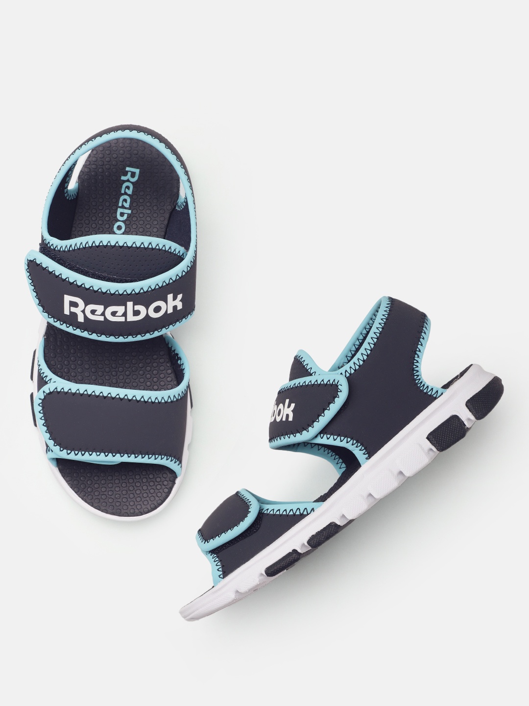 

Reebok Men Printed Sports Sandals, Black