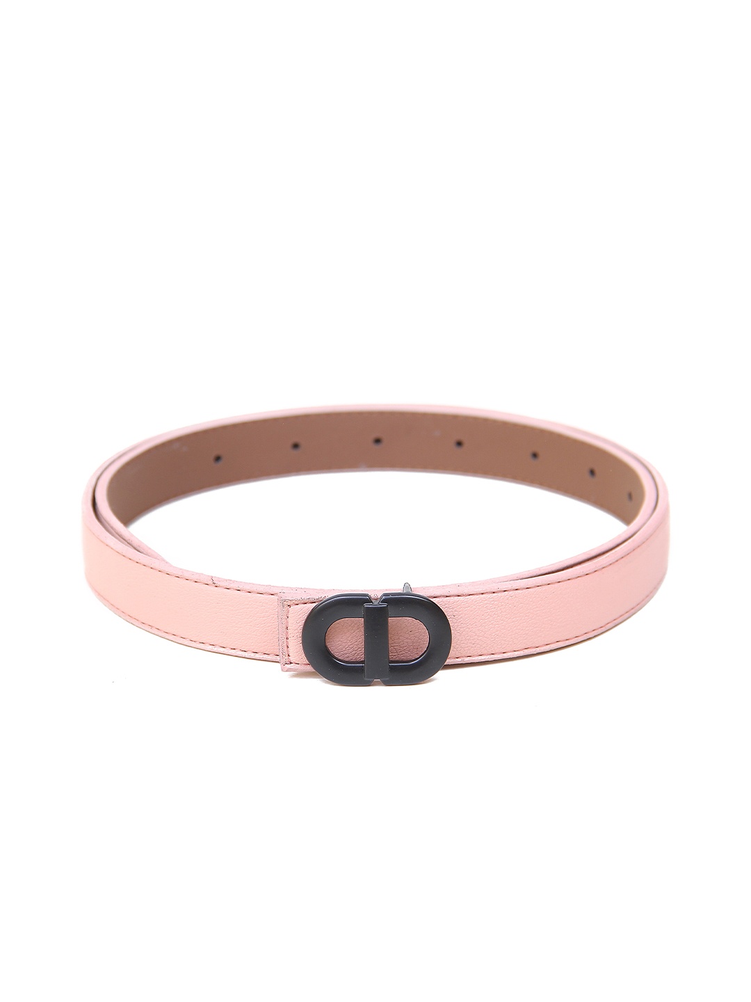 

Calvadoss Girls Textured Slim Belt, Rose