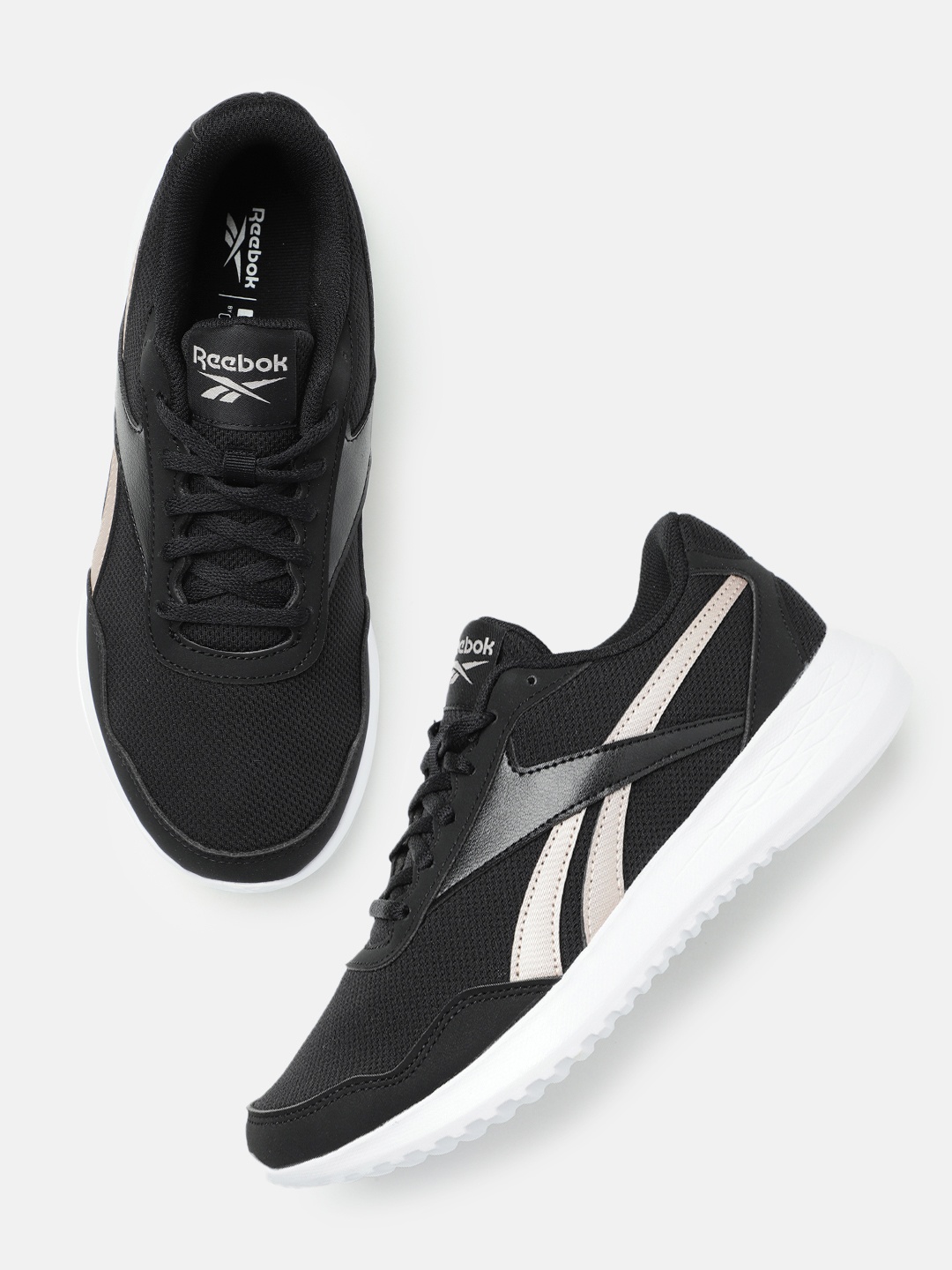

Reebok Women Textile Running Non-Marking Shoes, Black