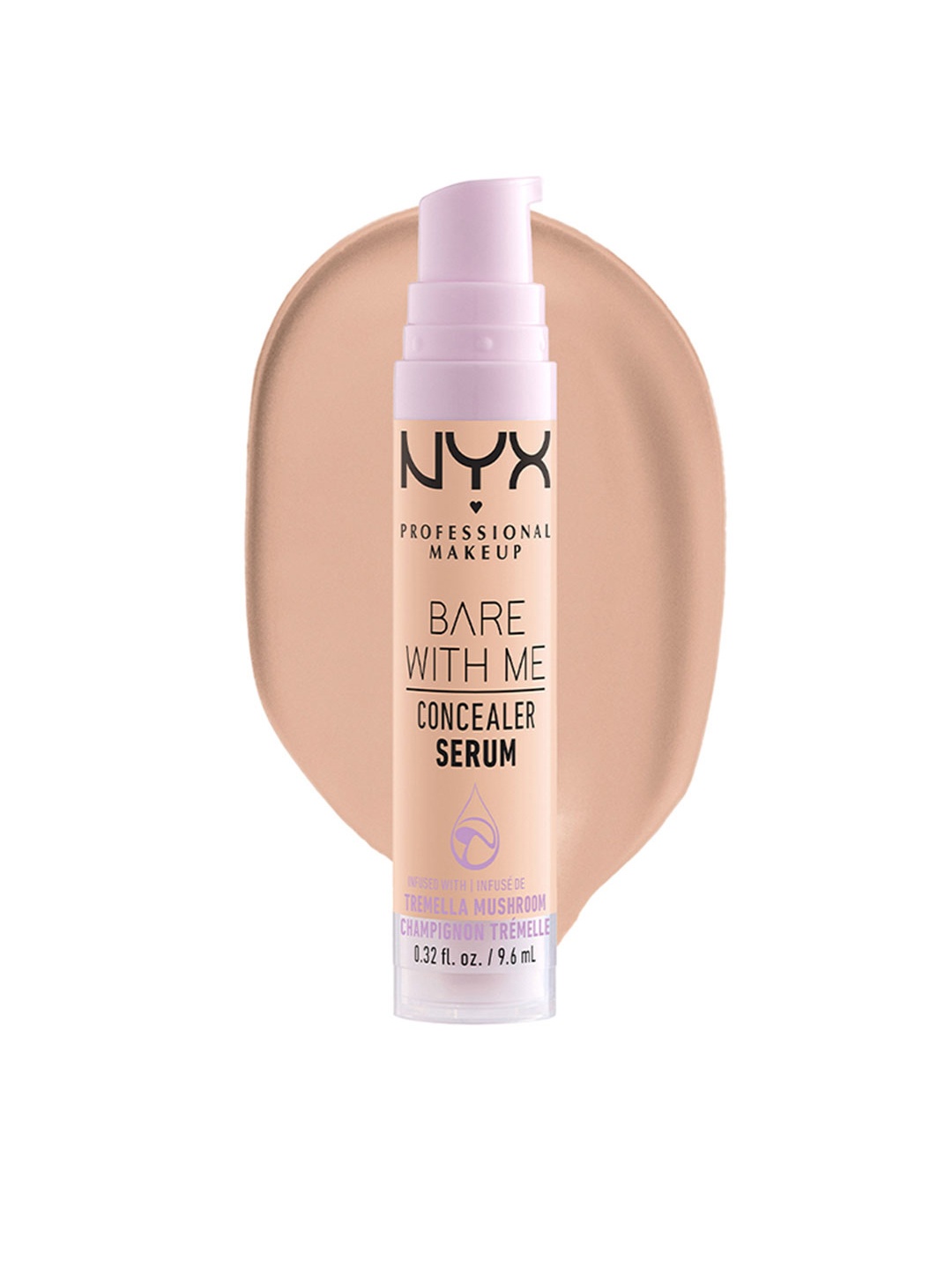 

NYX PROFESSIONAL MAKEUP Bare with Me Concealer Serum with Green Tea 9.6ml - Vanilla 03, Beige