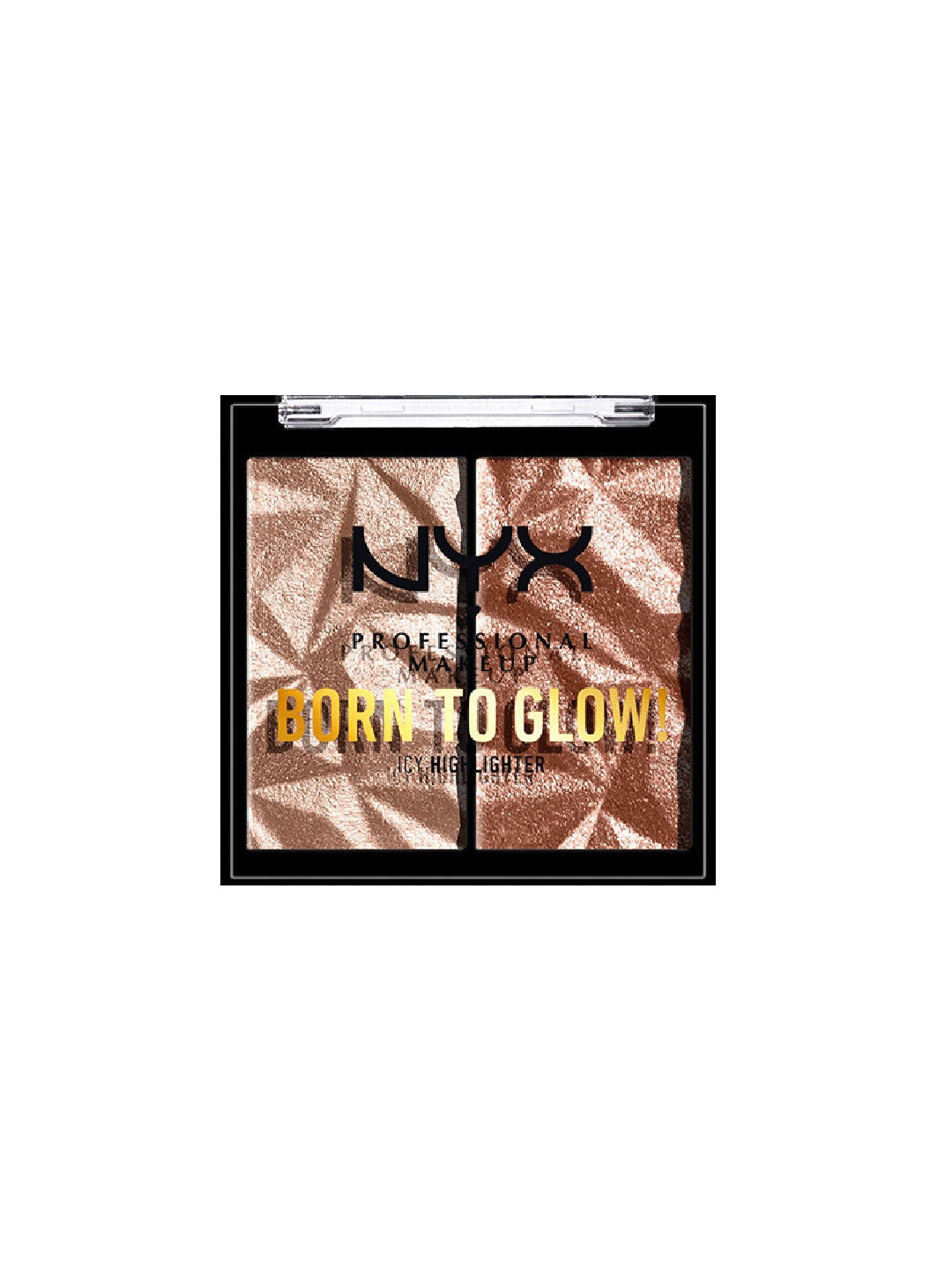 

NYX PROFESSIONAL MAKEUP Born To Glow Super Blendable Icy Highlighter Duo - Shade 03, Metallic