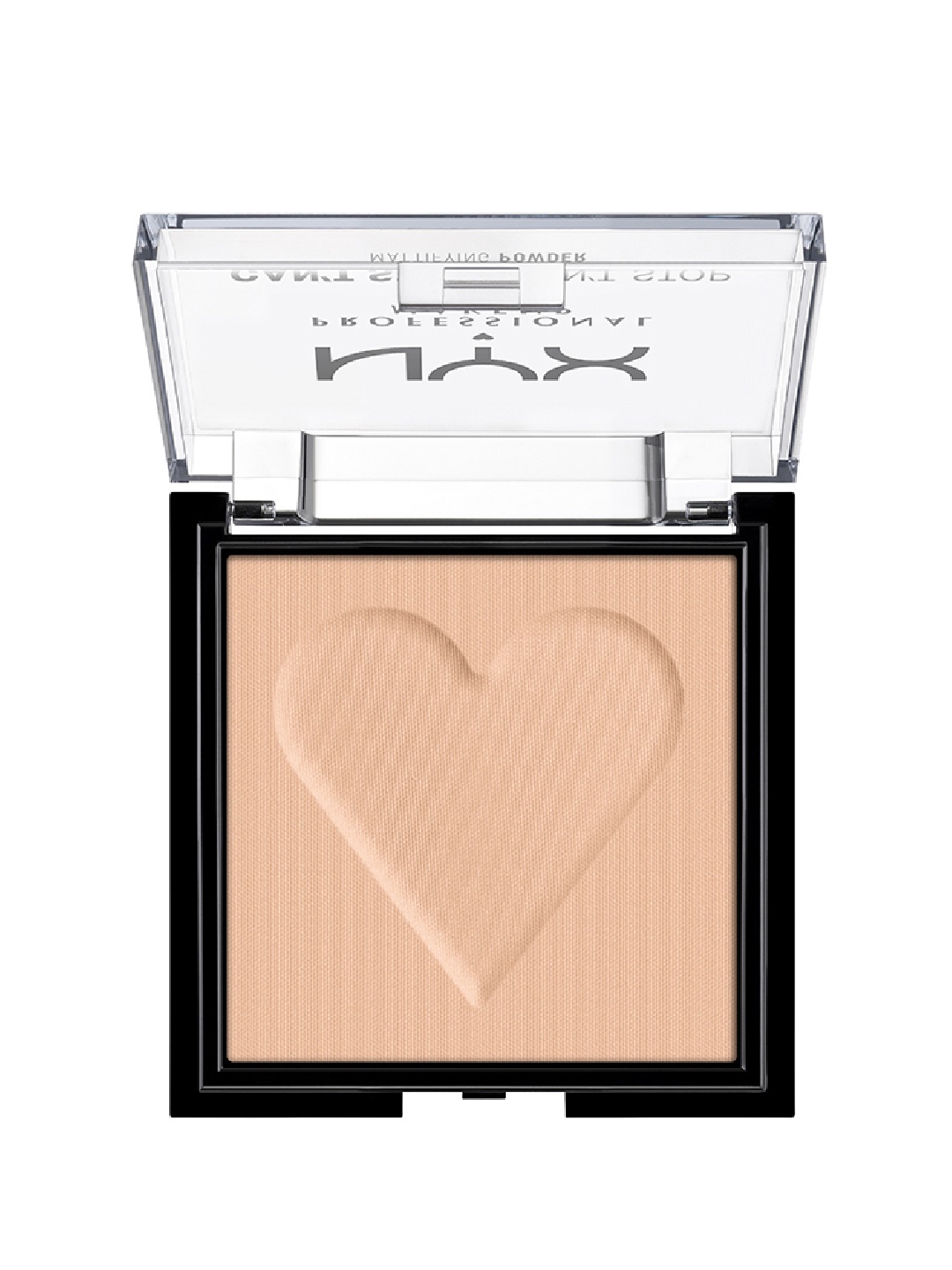 

NYX PROFESSIONAL MAKEUP Cant Stop Wont Stop Mattifying Powder Compact - Light Medium 03, Nude