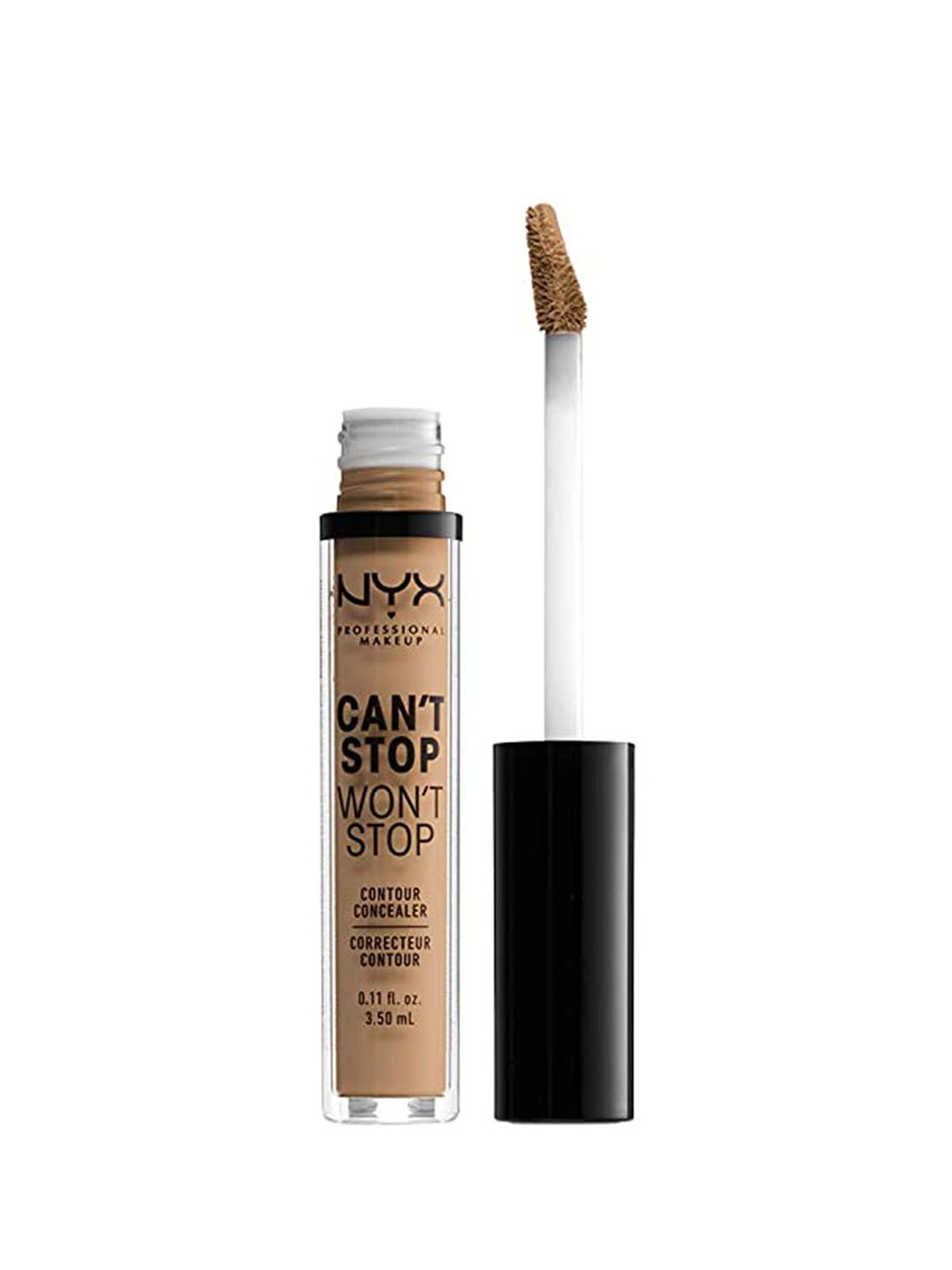 

NYX PROFESSIONAL MAKEUP Cant Stop Wont Stop Contour Concealer 3.5ml - Caramel, Beige