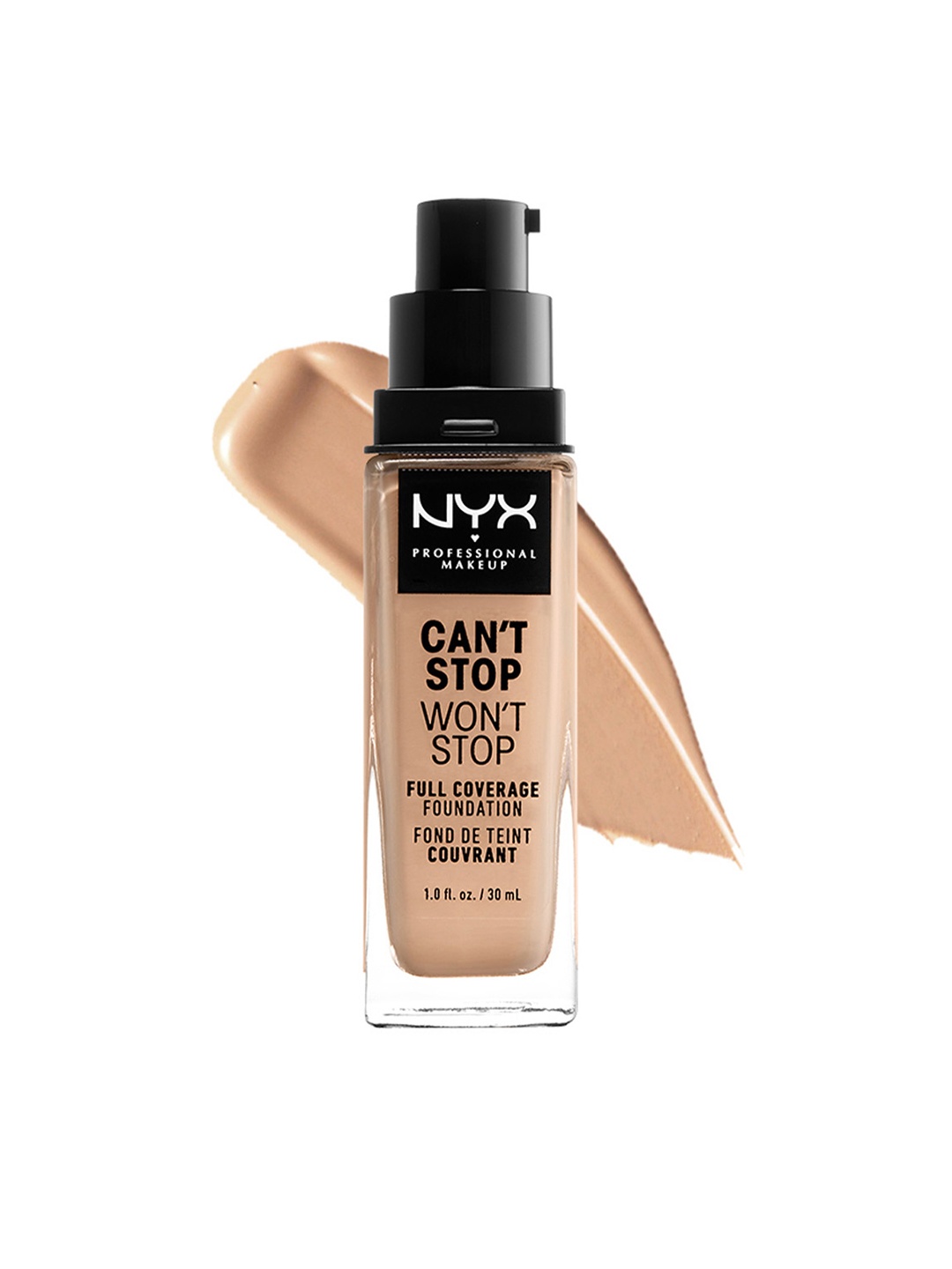 

NYX PROFESSIONAL MAKEUP Cant Stop Wont Stop Full Coverage Foundation 30ml - Natural 07, Beige