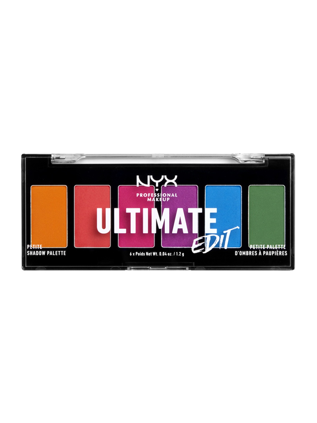 

NYX PROFESSIONAL MAKEUP Ultimate Edit Petite Eyeshadow Palette - Brights, Multi