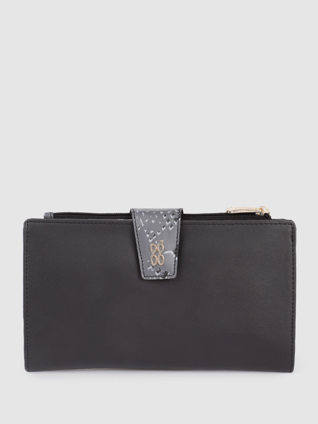 

Baggit Women Two Fold Wallet, Black