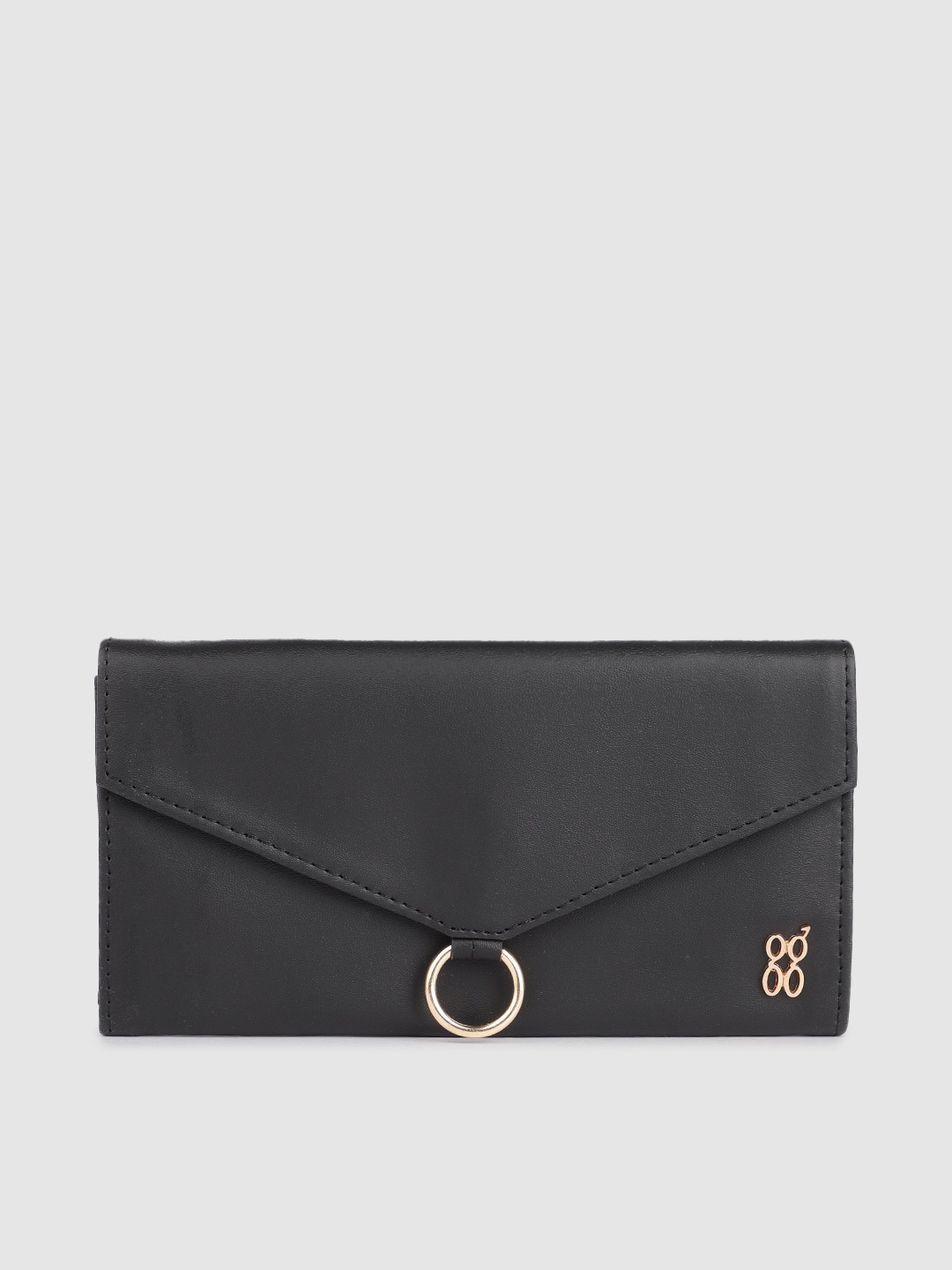 

Baggit Women Black Solid Envelope