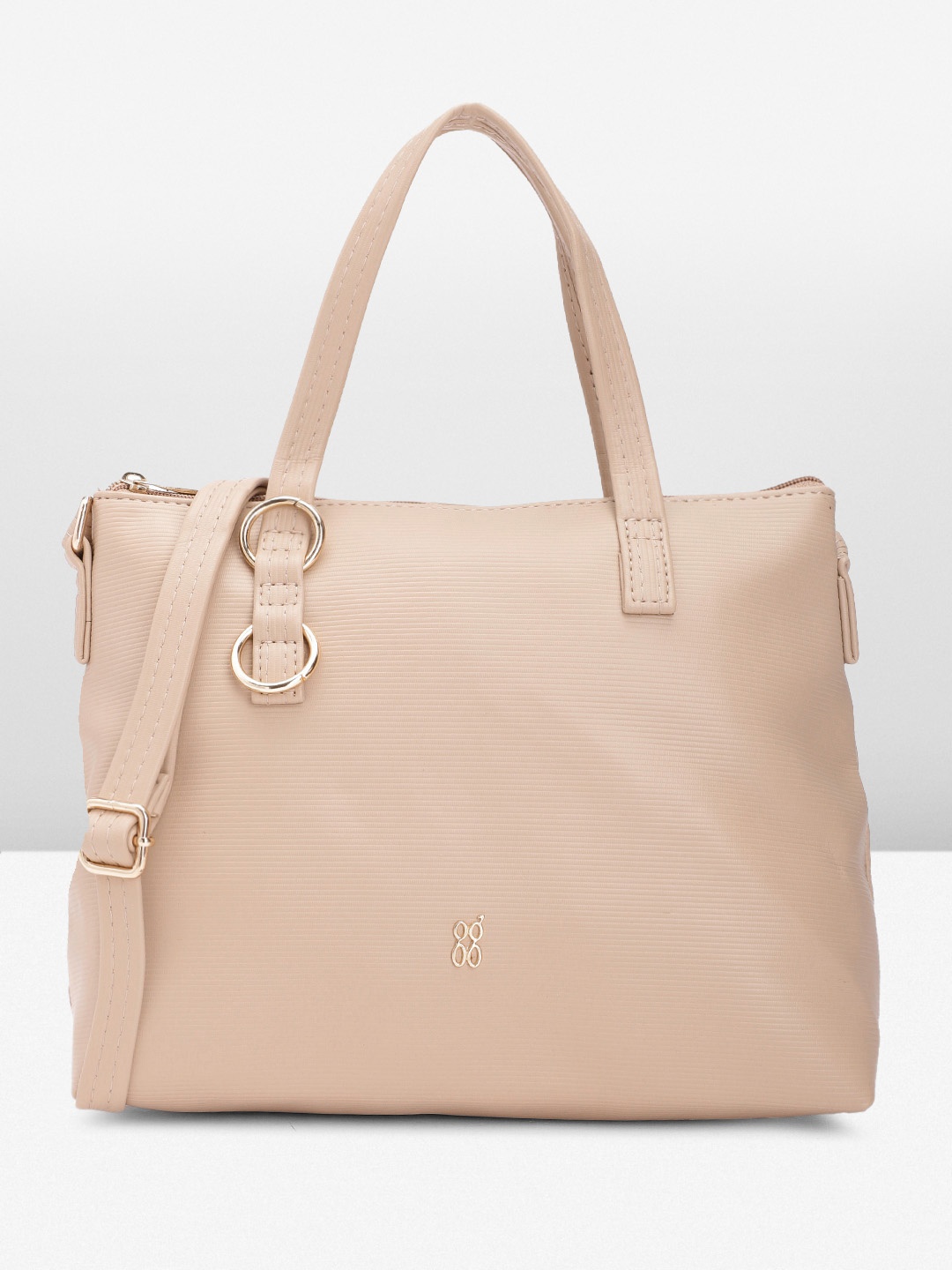 

Baggit Structured Handheld Bag, Beige