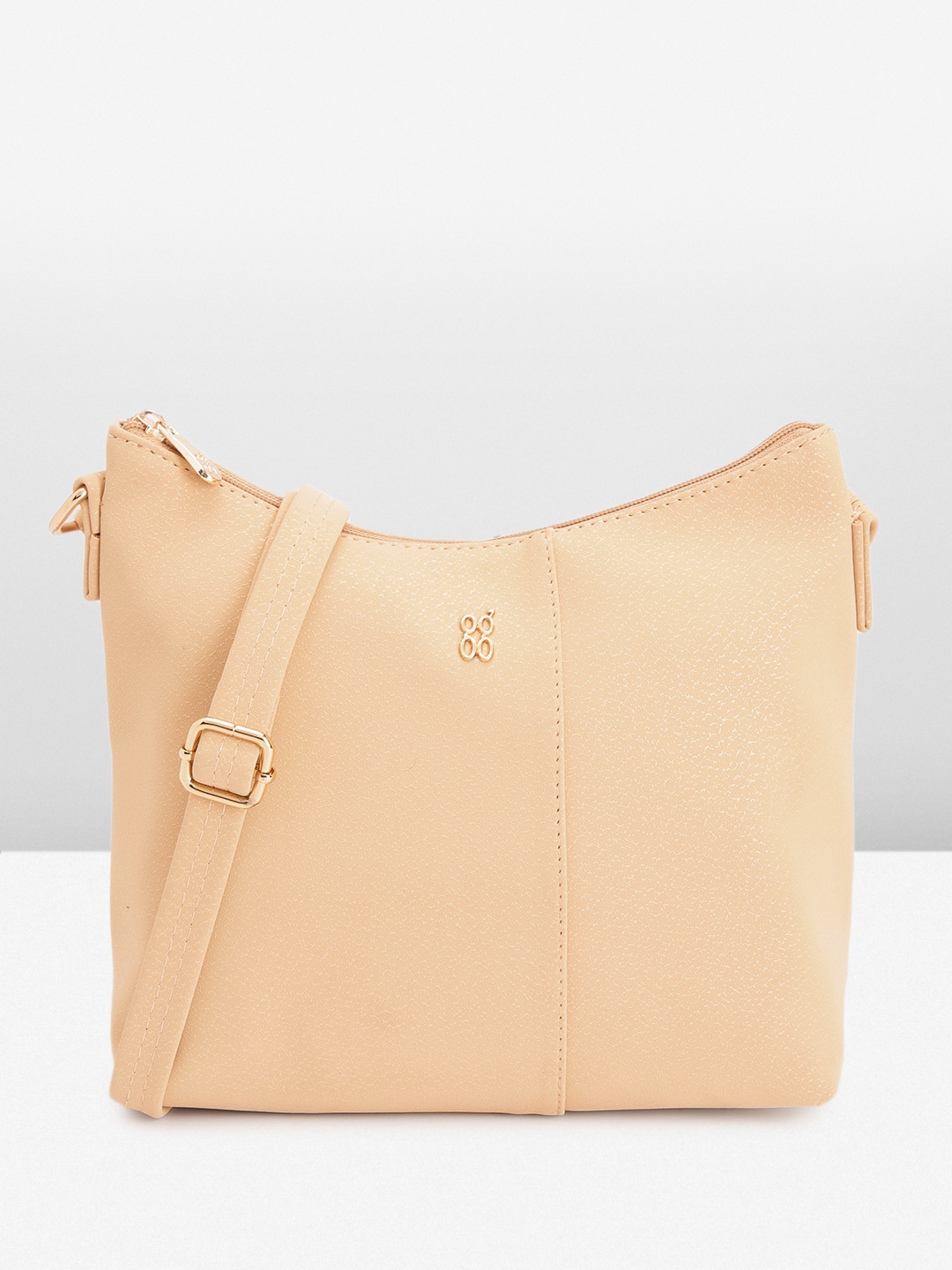 

Baggit Abstract Textured Sling Bag, Beige
