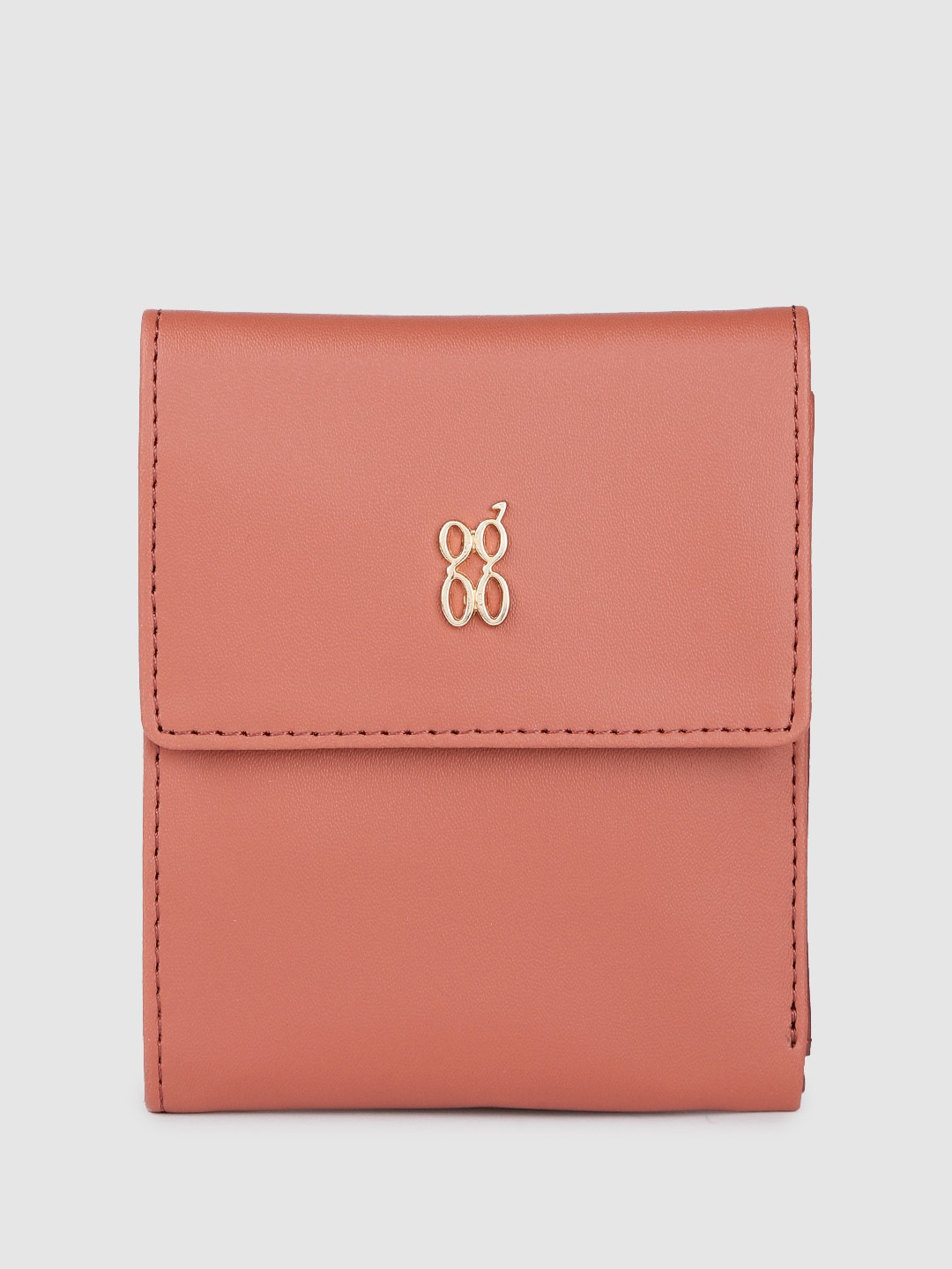 

Baggit Women Three Fold Wallet, Rose
