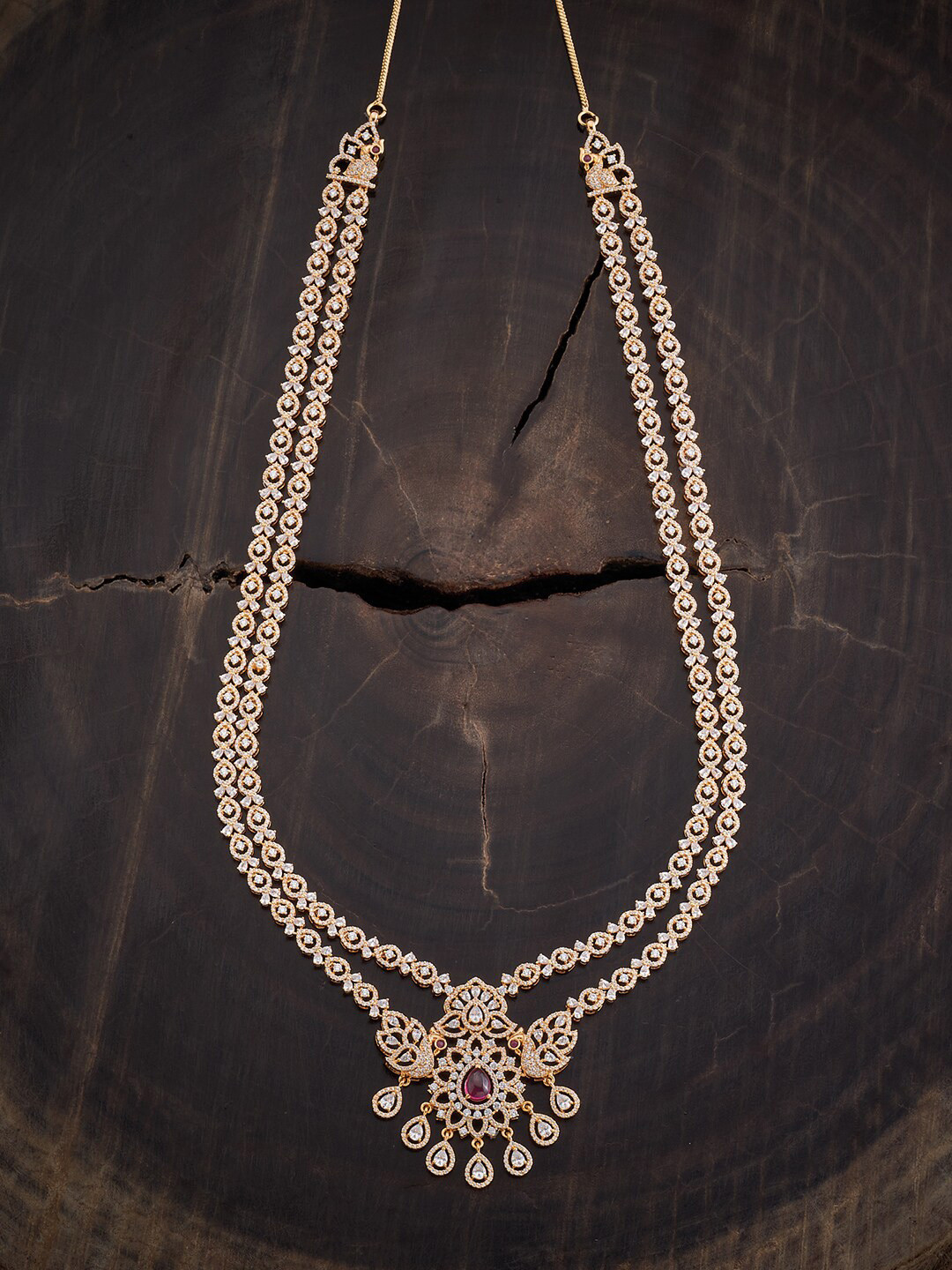 

Kushal's Fashion Jewellery Copper Gold-Plated Necklace