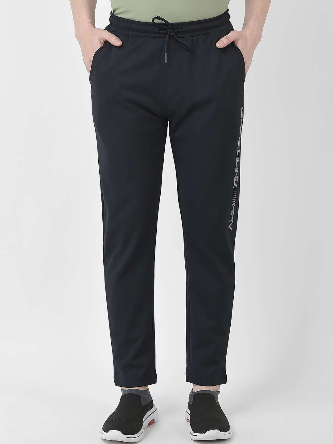 

Crimsoune Club Men Relaxed Fit Sports Track Pants, Navy blue