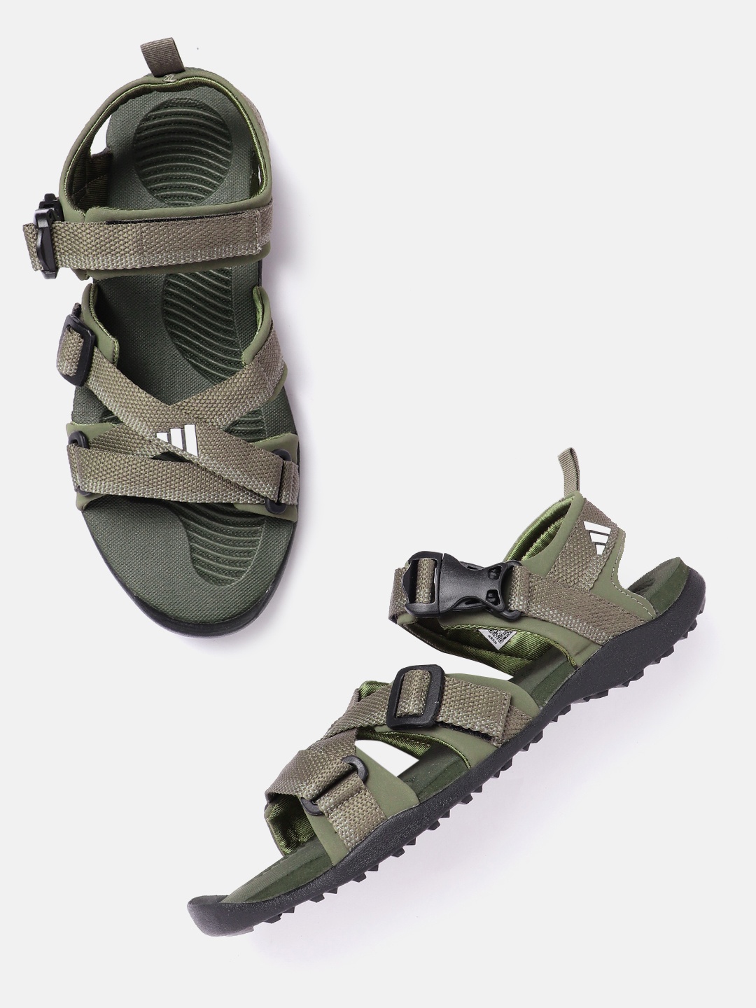 

ADIDAS Men Strappy Nu Gladi Sports Sandals, Olive