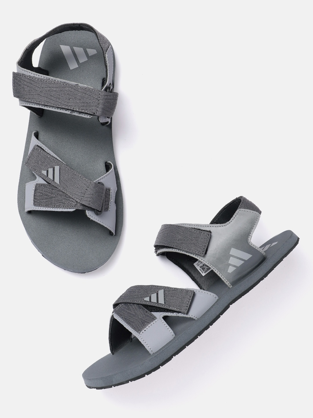 

ADIDAS Men Strappy Low LI Sports Sandals, Grey