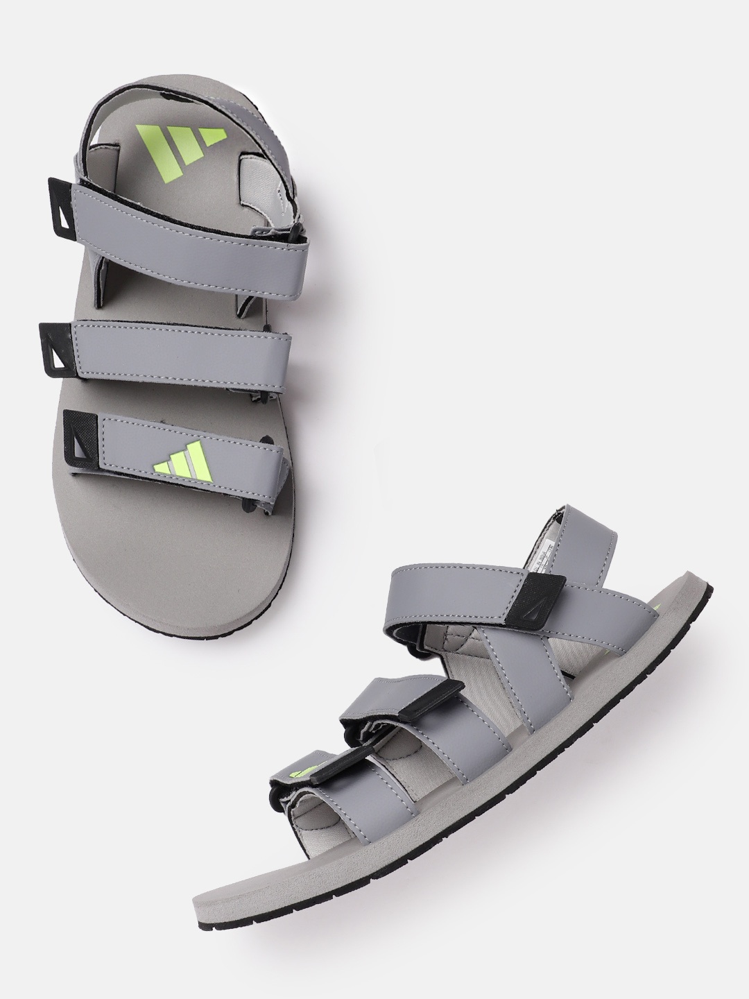 

ADIDAS Men Hengat Allnu Sports Sandals, Grey