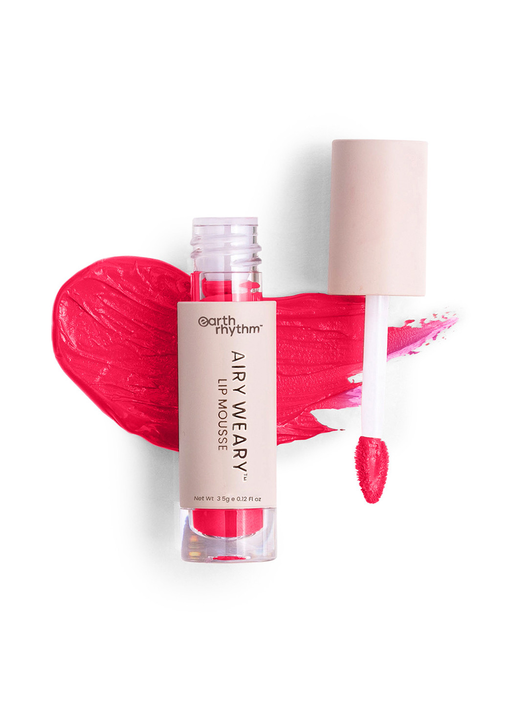 

Earth Rhythm Long Wear Airy Weary Matte Lip Mousse Lipstick 3.5ml - Eliosa, Pink