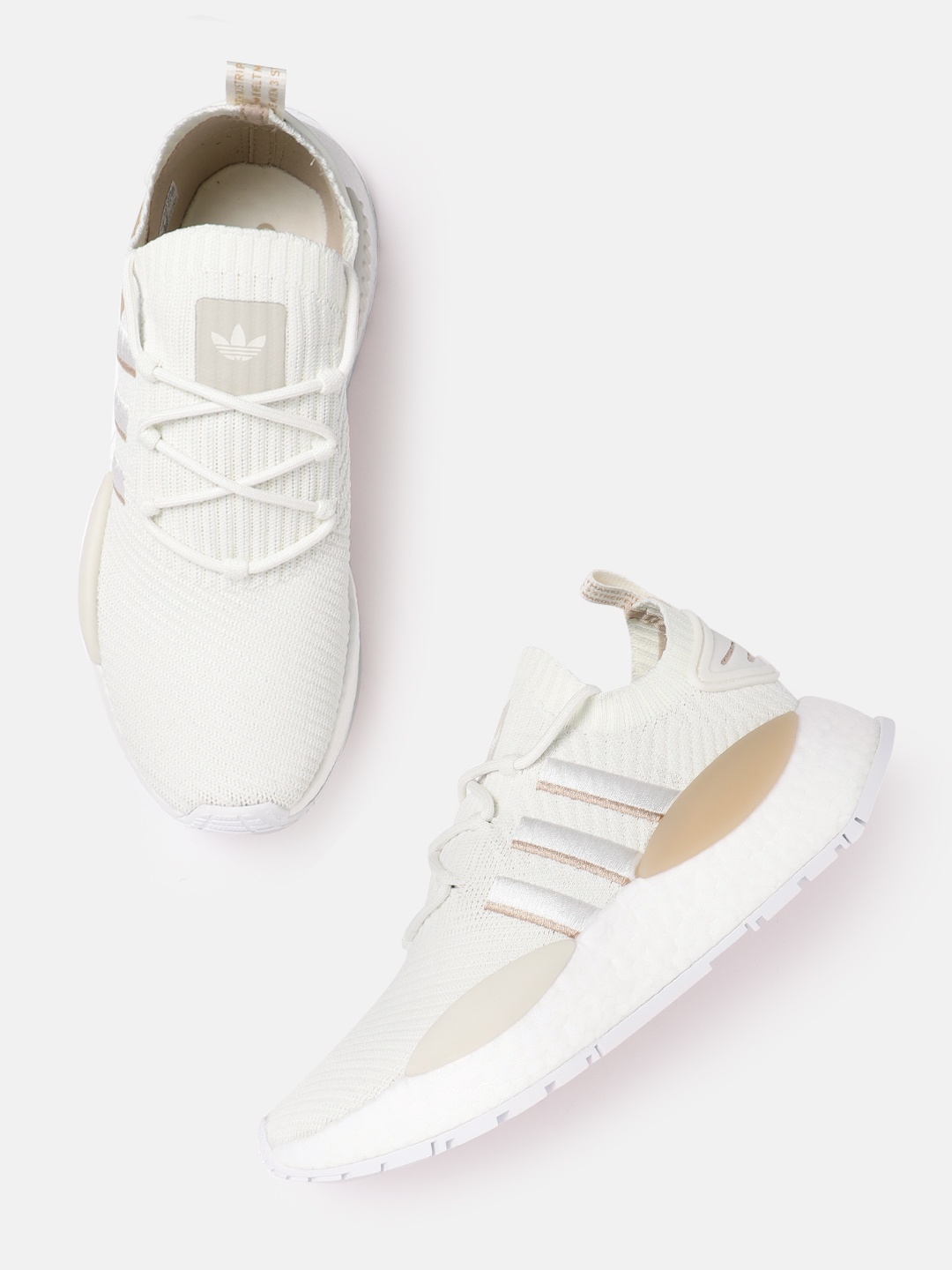 

ADIDAS Originals Women Woven Design NMD_W1 Sneakers, Off white