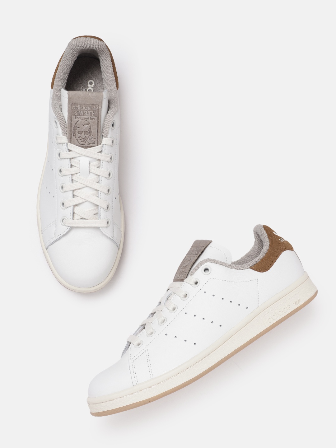 

ADIDAS Originals Men Leather STAN SMITH Sneakers, White