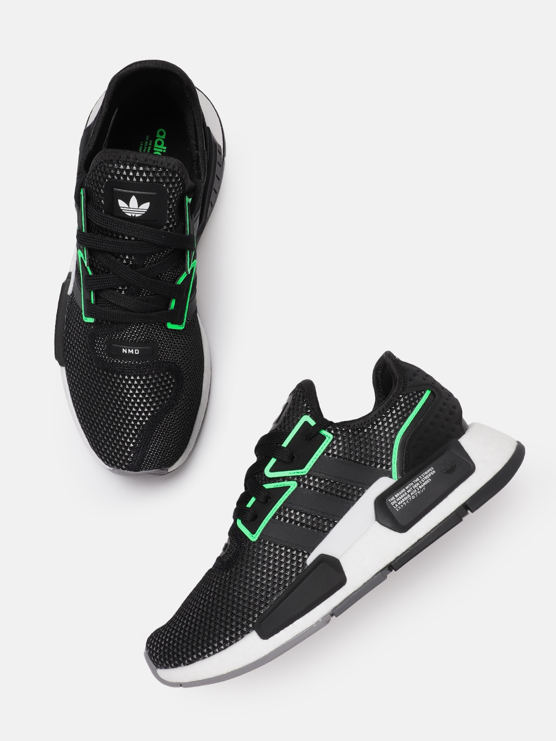 

ADIDAS Originals Men Woven Design NMD_G1 Sneakers, Black