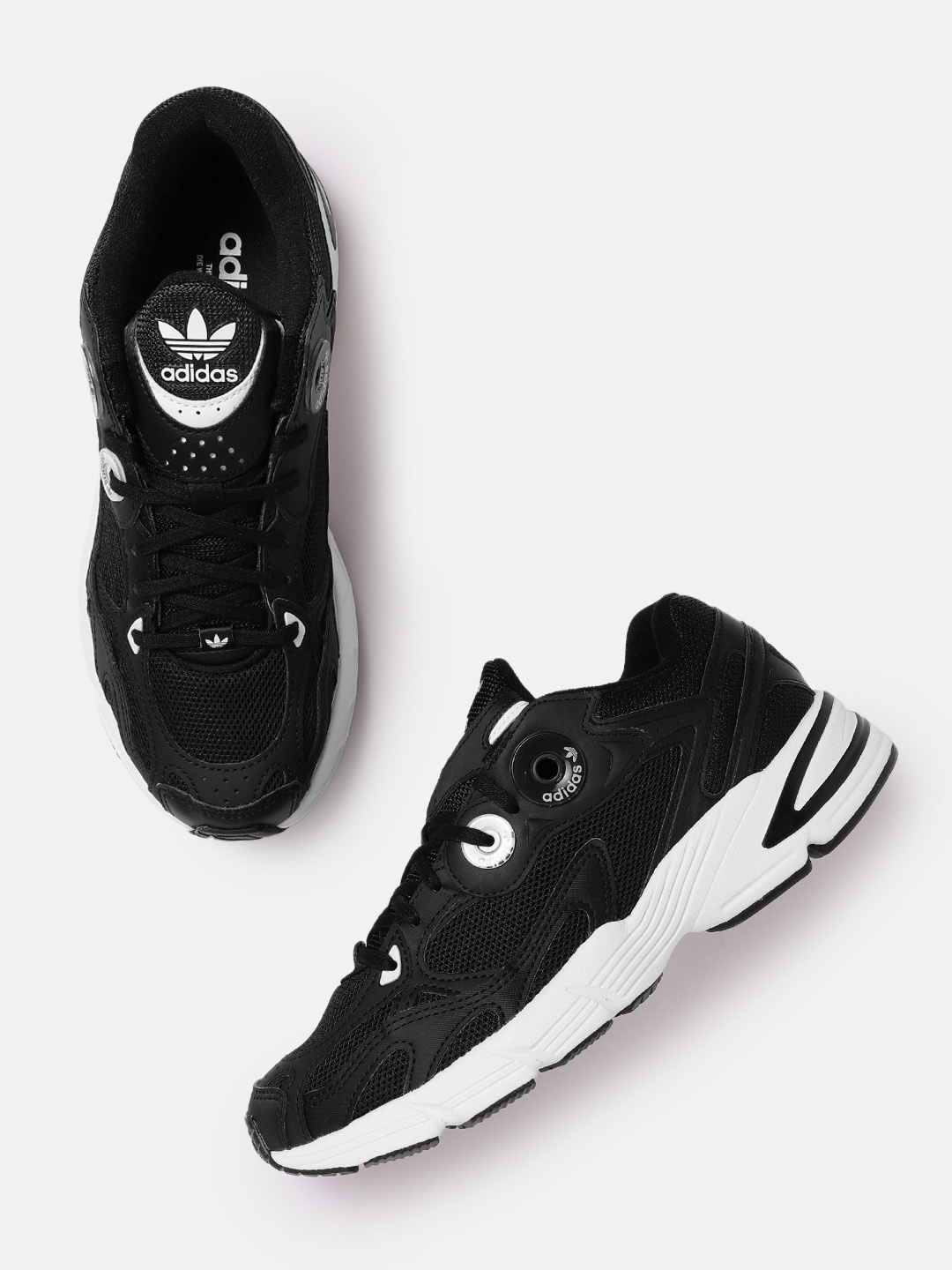 

ADIDAS Originals Women Woven Design Astir Sneakers, Black
