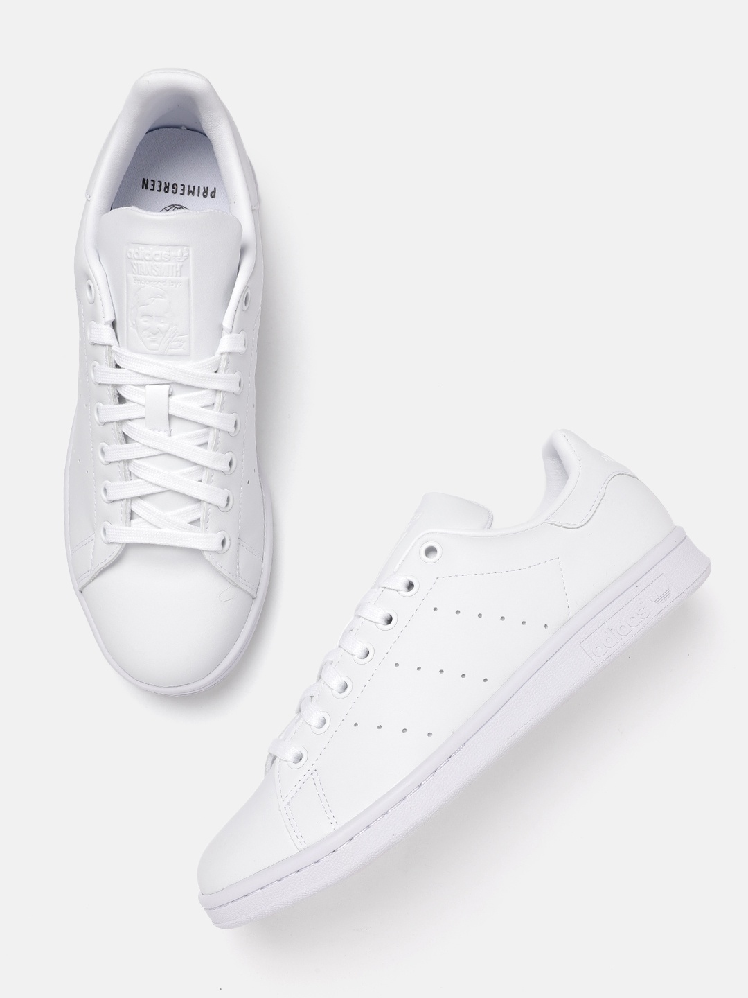 

ADIDAS Originals Men Perforated STAN SMITH Sneakers, White