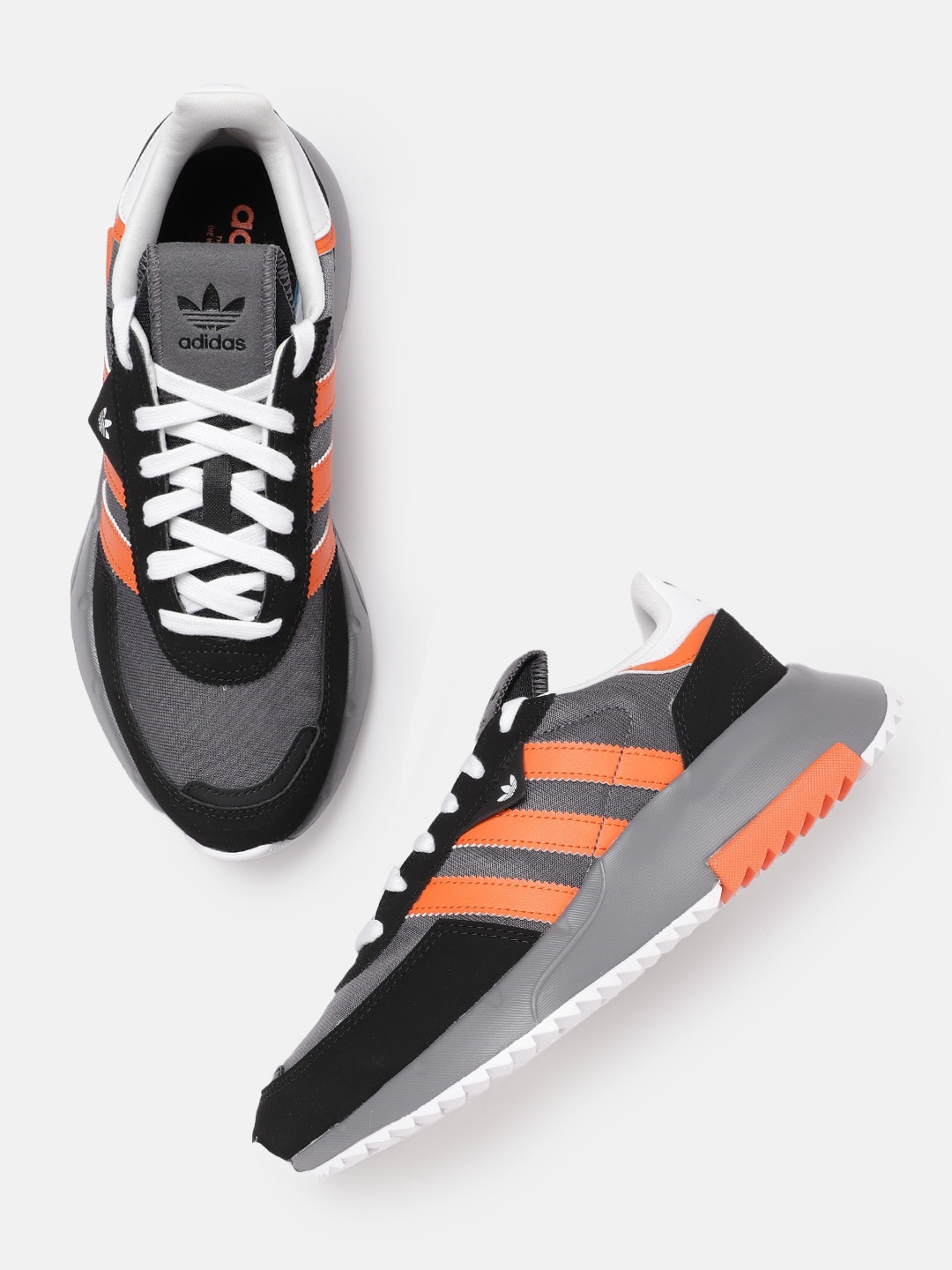 

ADIDAS Originals Men Striped Retropy F2 Sneakers, Grey