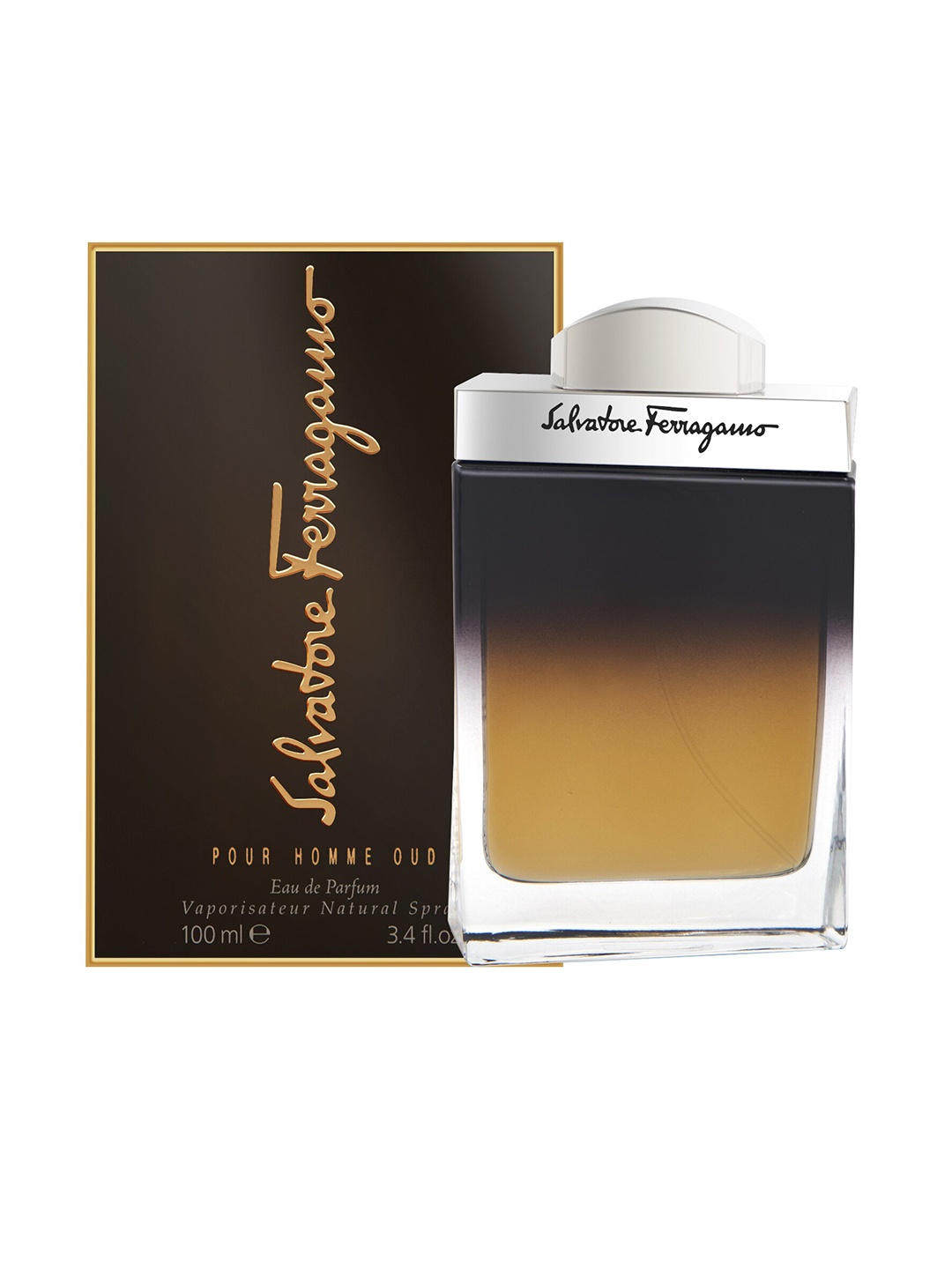 

Salvatore Ferragamo Men Oud Intense Eau de Parfum - 100ml, Brown