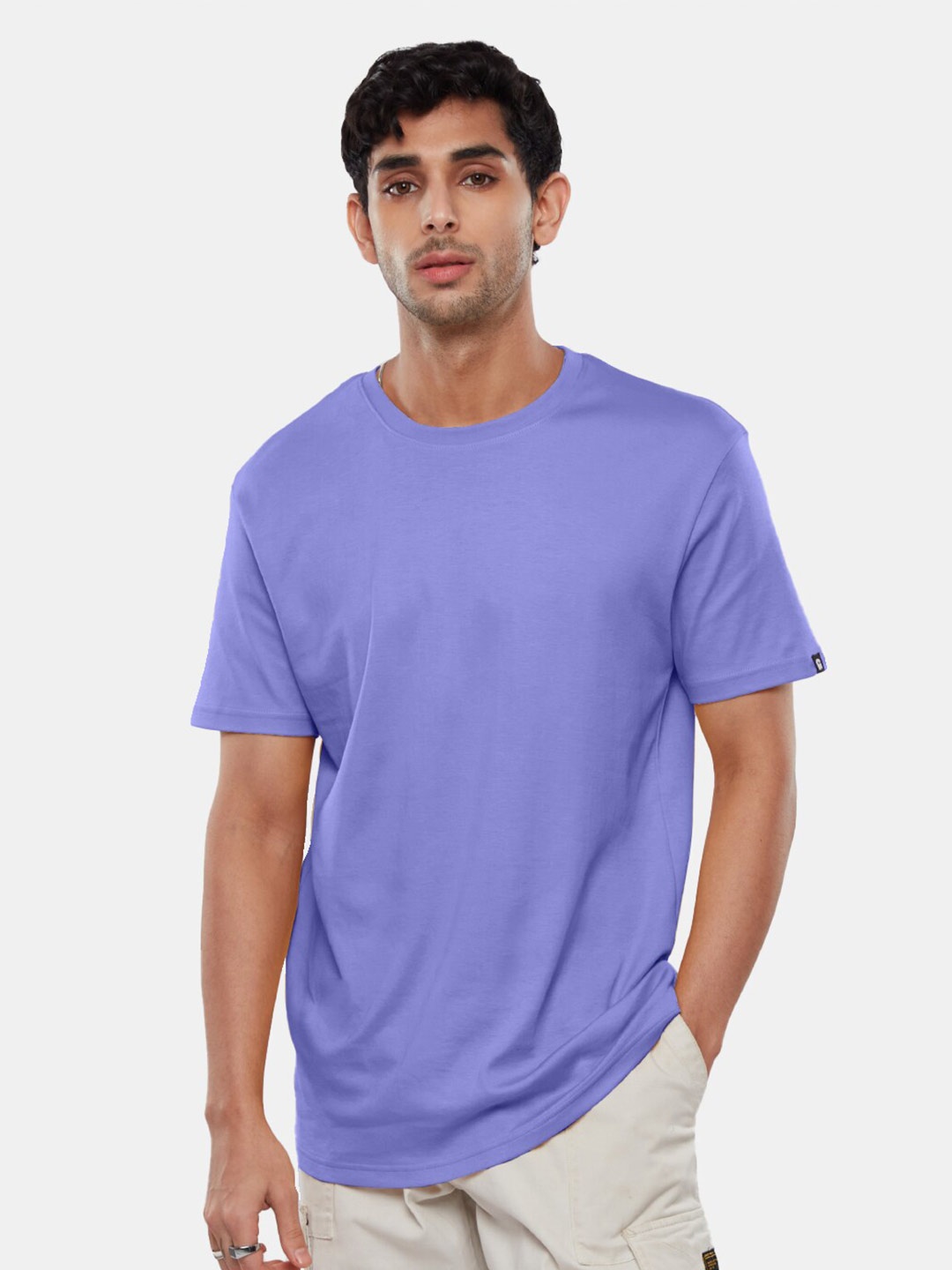 

The Souled Store Blue Cotton T-shirt
