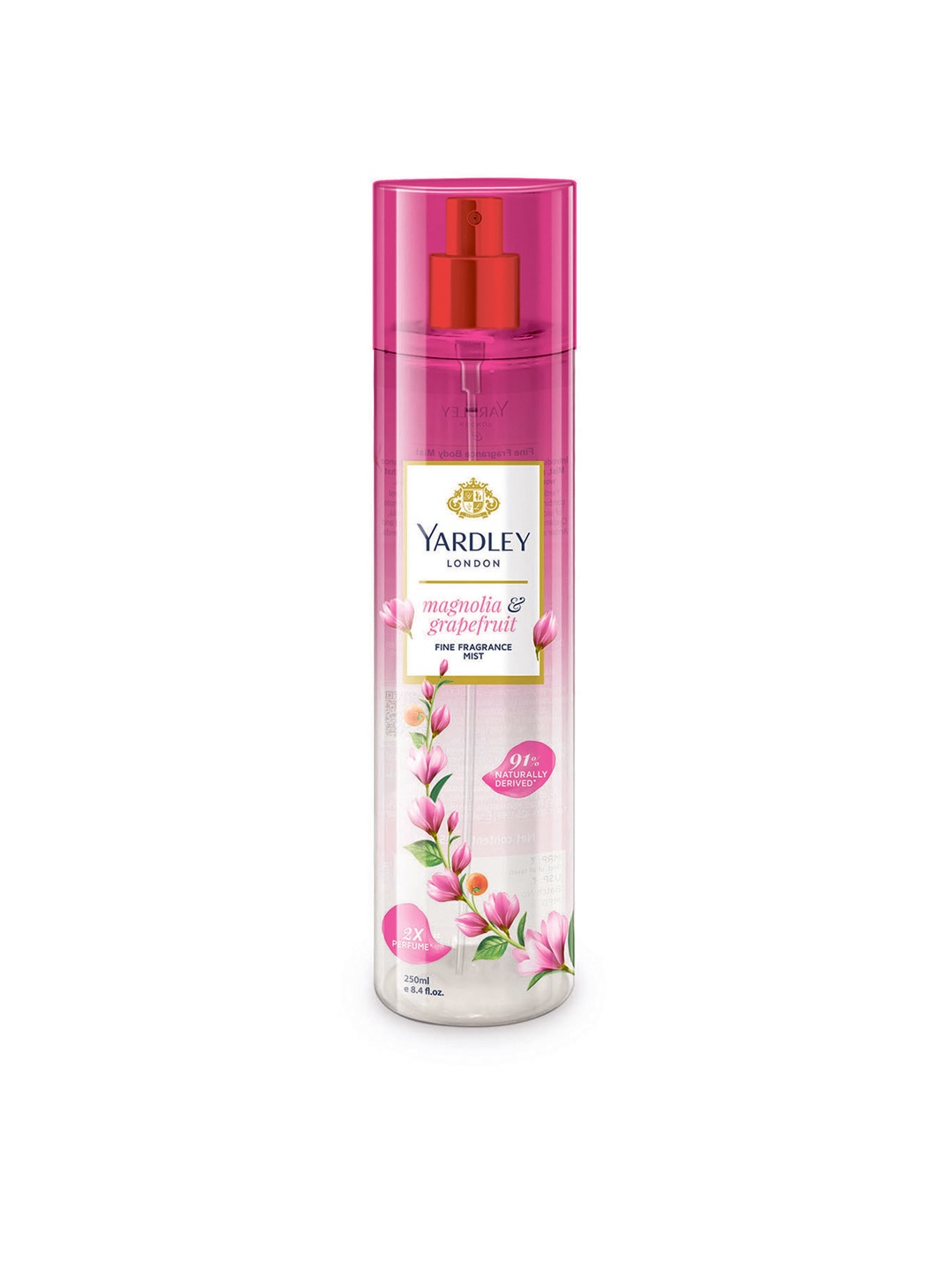 

YARDLEY LONDON Magnolia & Grapefruit Fine Fragrance Mist - 250 ml, Pink