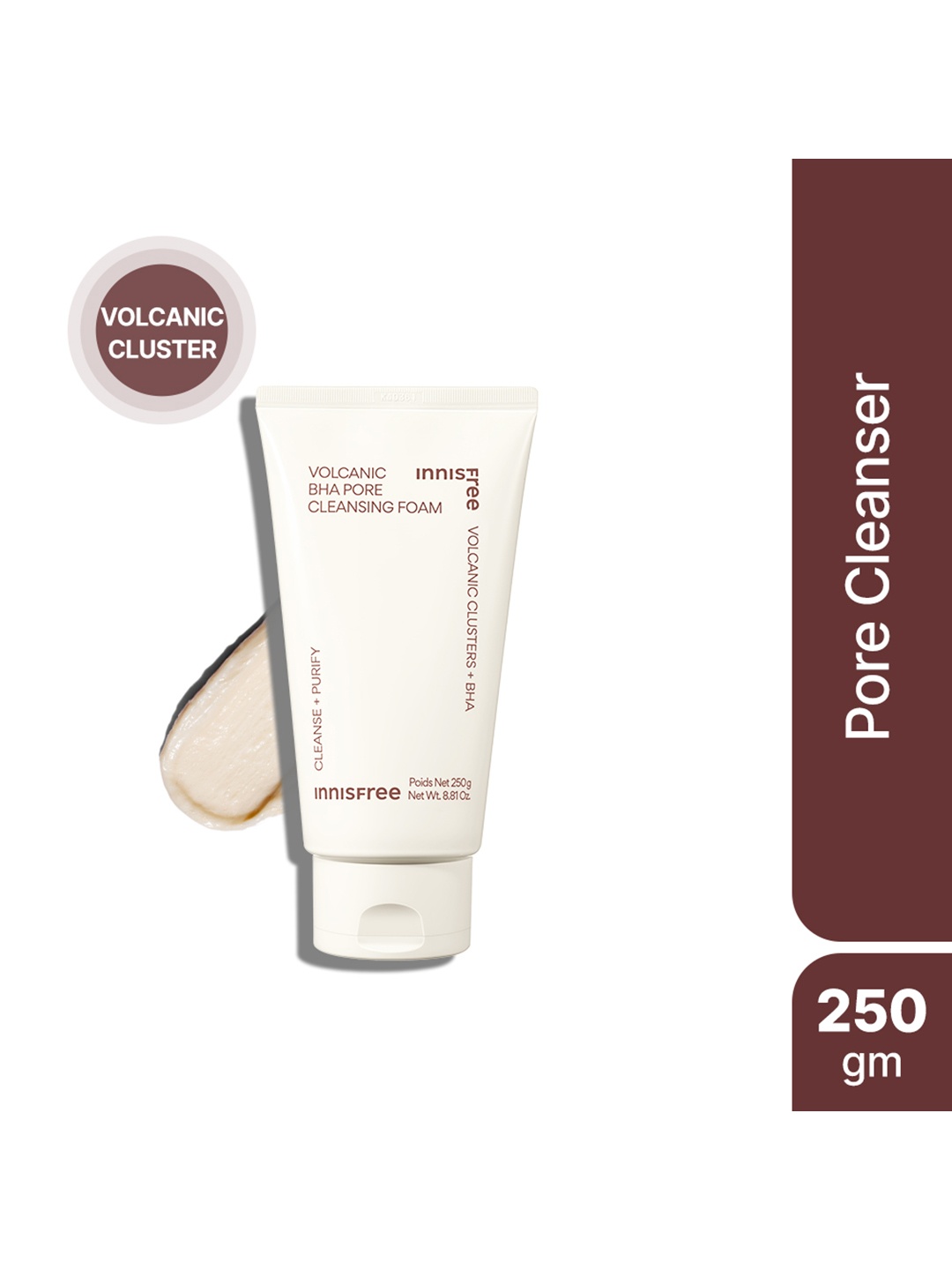 

Innisfree Volcanic BHA Pore Cleansing Foam - 250 g, Off white