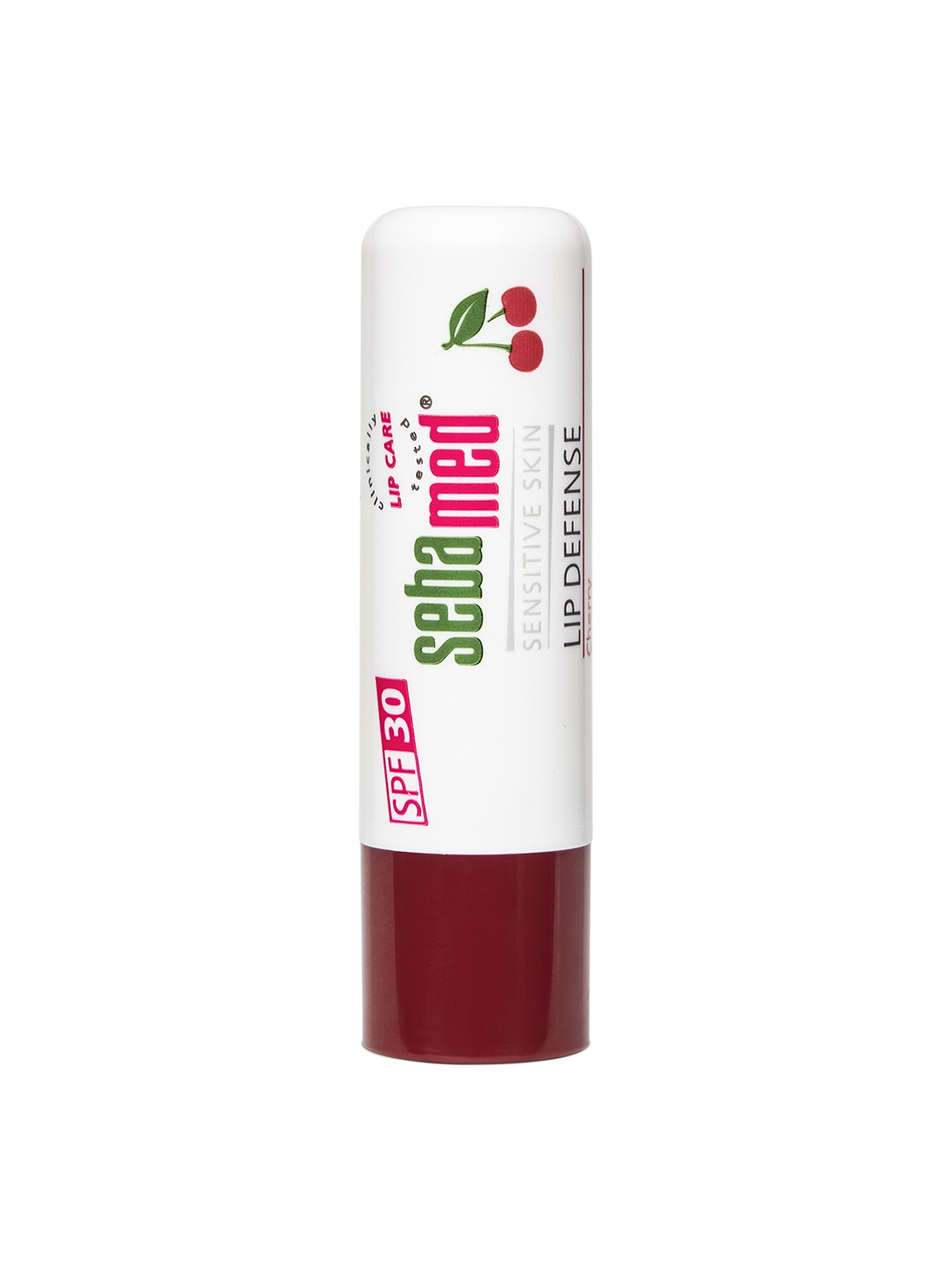 

Sebamed SPF30 Lip Defense Lip Balm for Sensitive Skin 4.8g - Cherry, Red