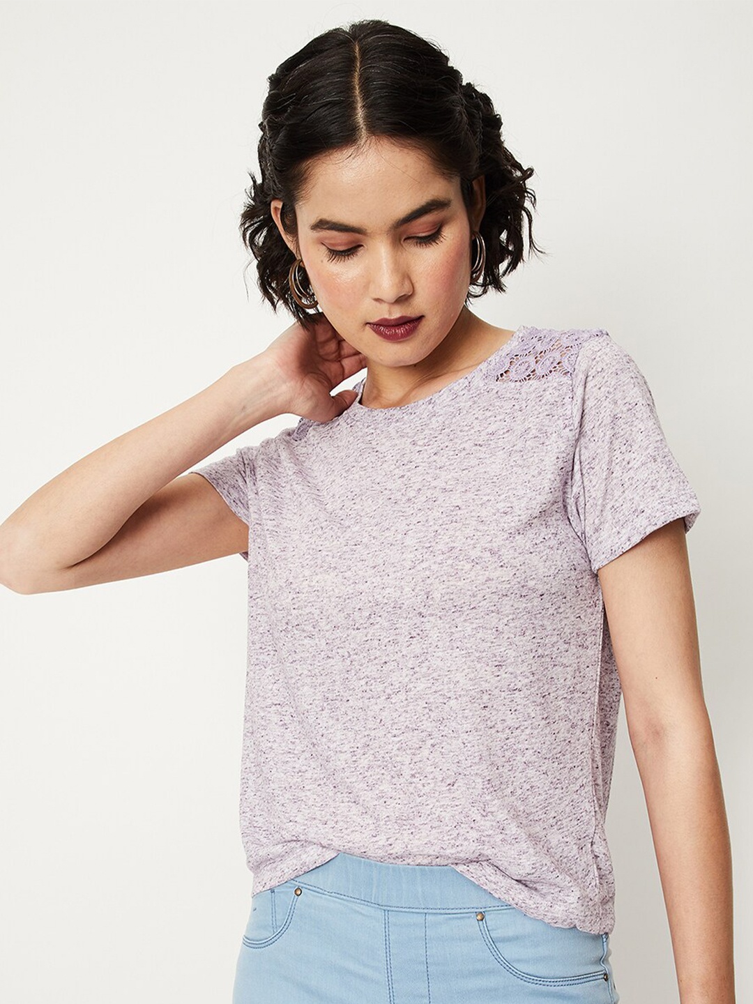 

max Round Neck T-shirt, Grey