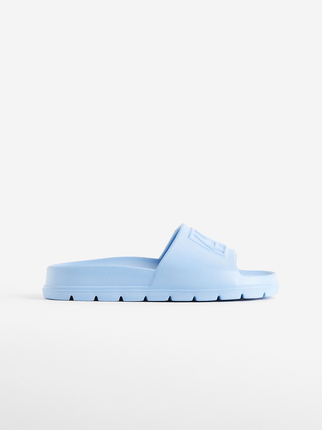 

H&M Women Monogram Pool Shoes, Blue