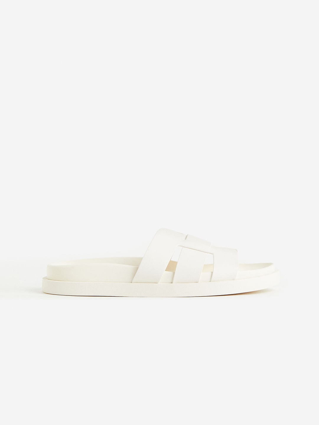 

H&M Women Slides, White