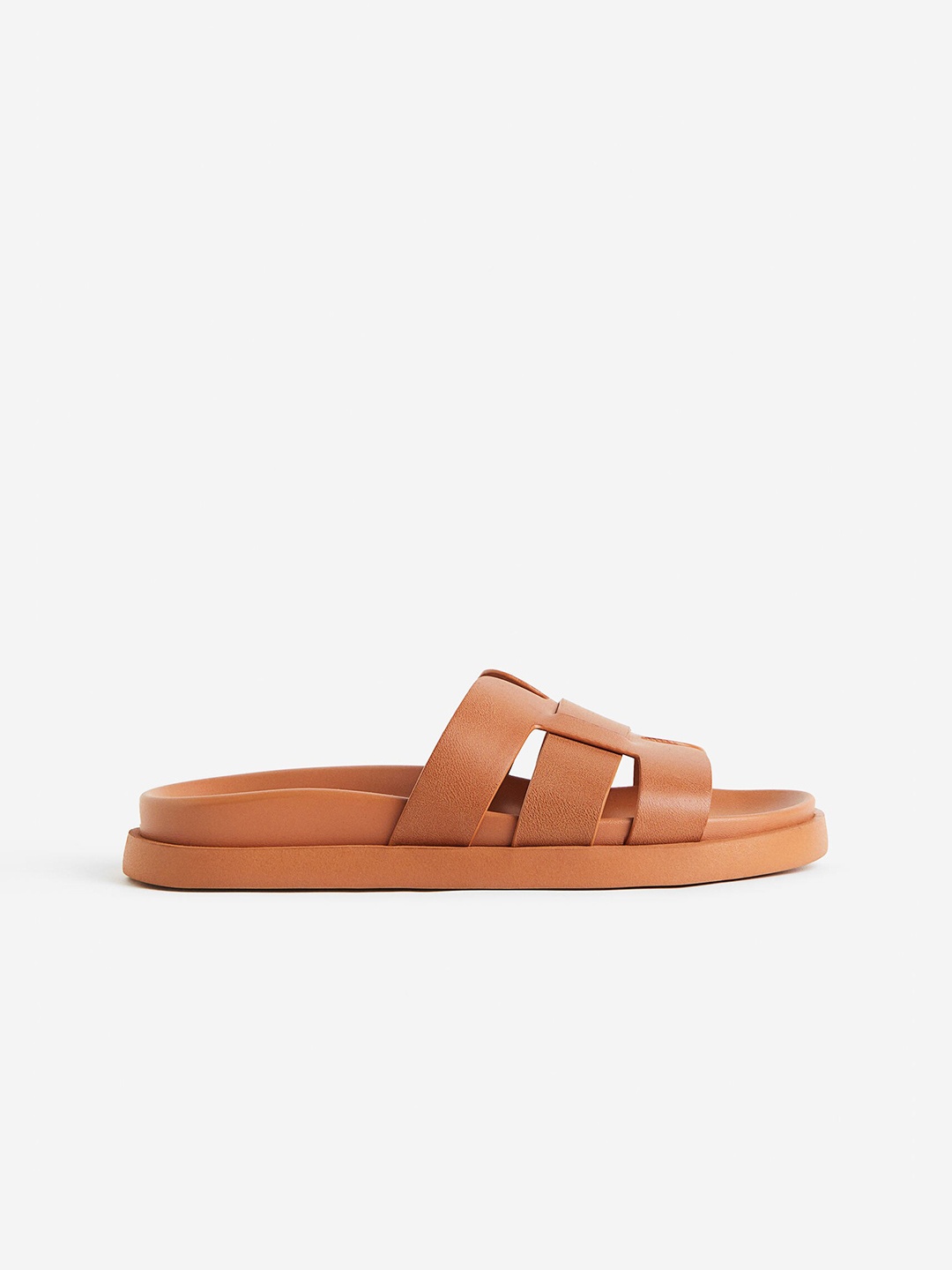 

H&M Women Slides, Beige