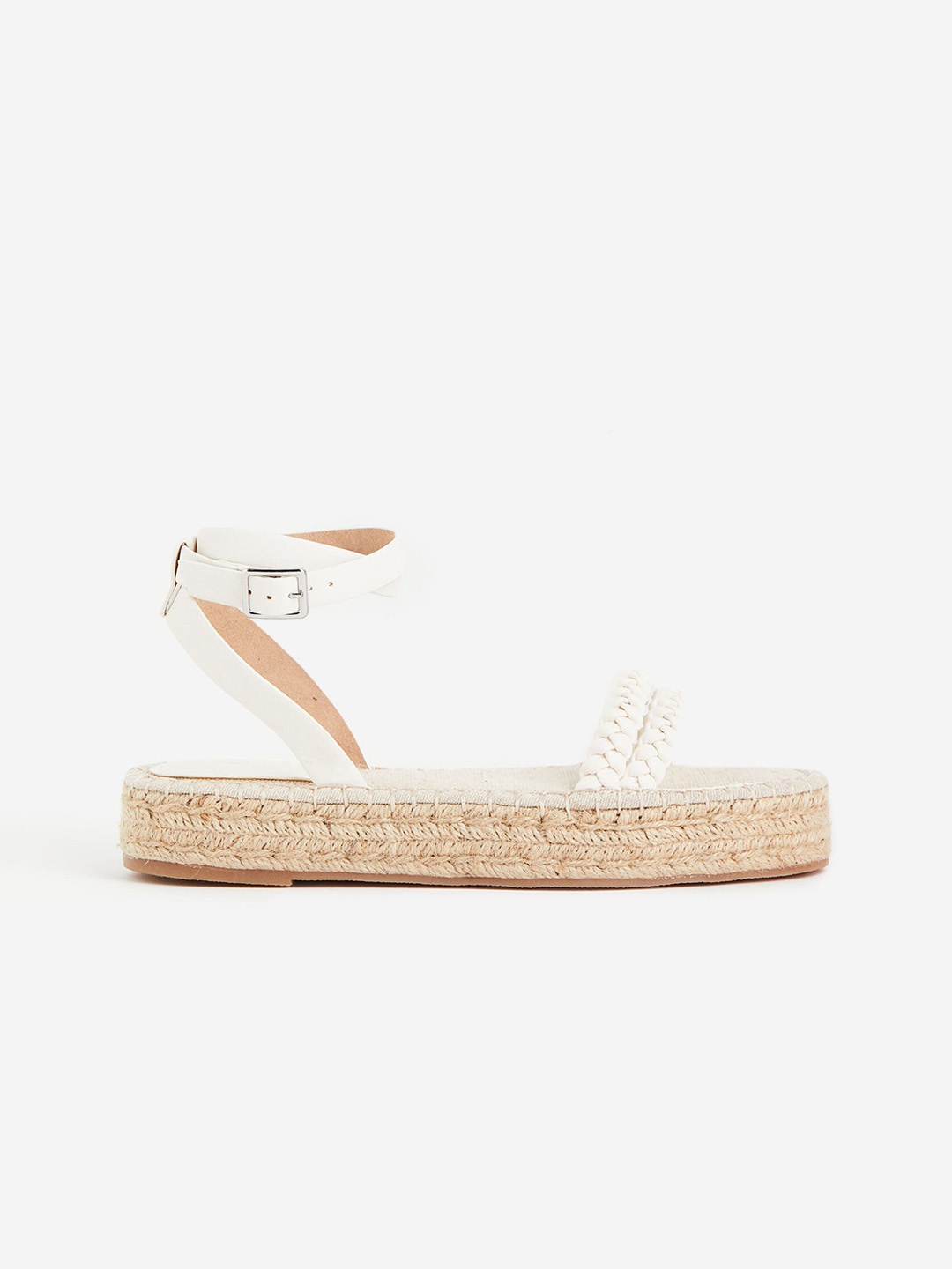 

H&M Women Braided-Detail Espadrilles, Beige