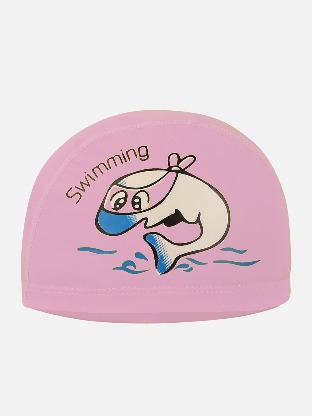 

PASSION PETALS Kids Printed Waterproof Swimwear Cap, Pink