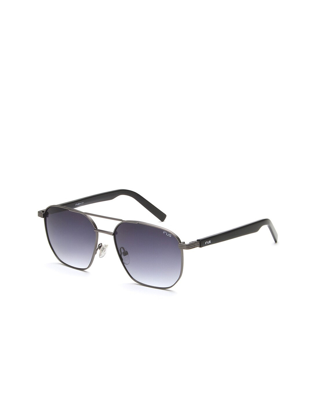 

IRUS by IDEE Men Aviator Sunglasses With UV Protected Lens IRS1180C2SG, Grey