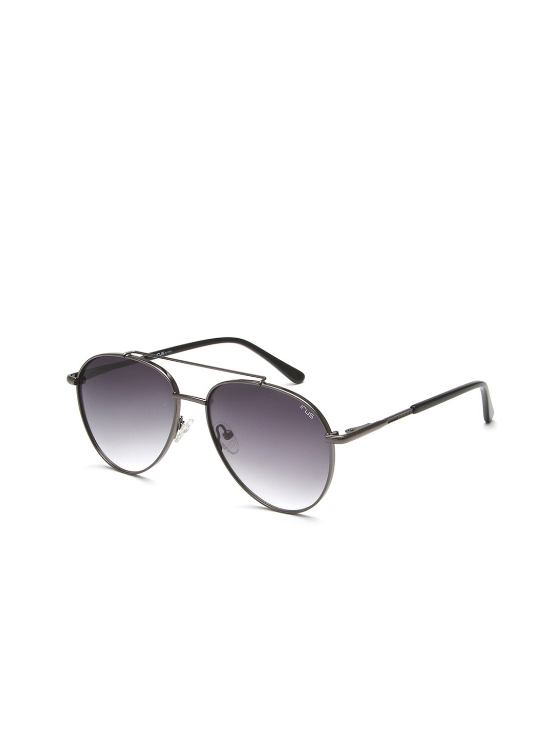 

IRUS by IDEE Men Aviator Sunglasses with UV Protected Lens IRS1202C2SG, Grey