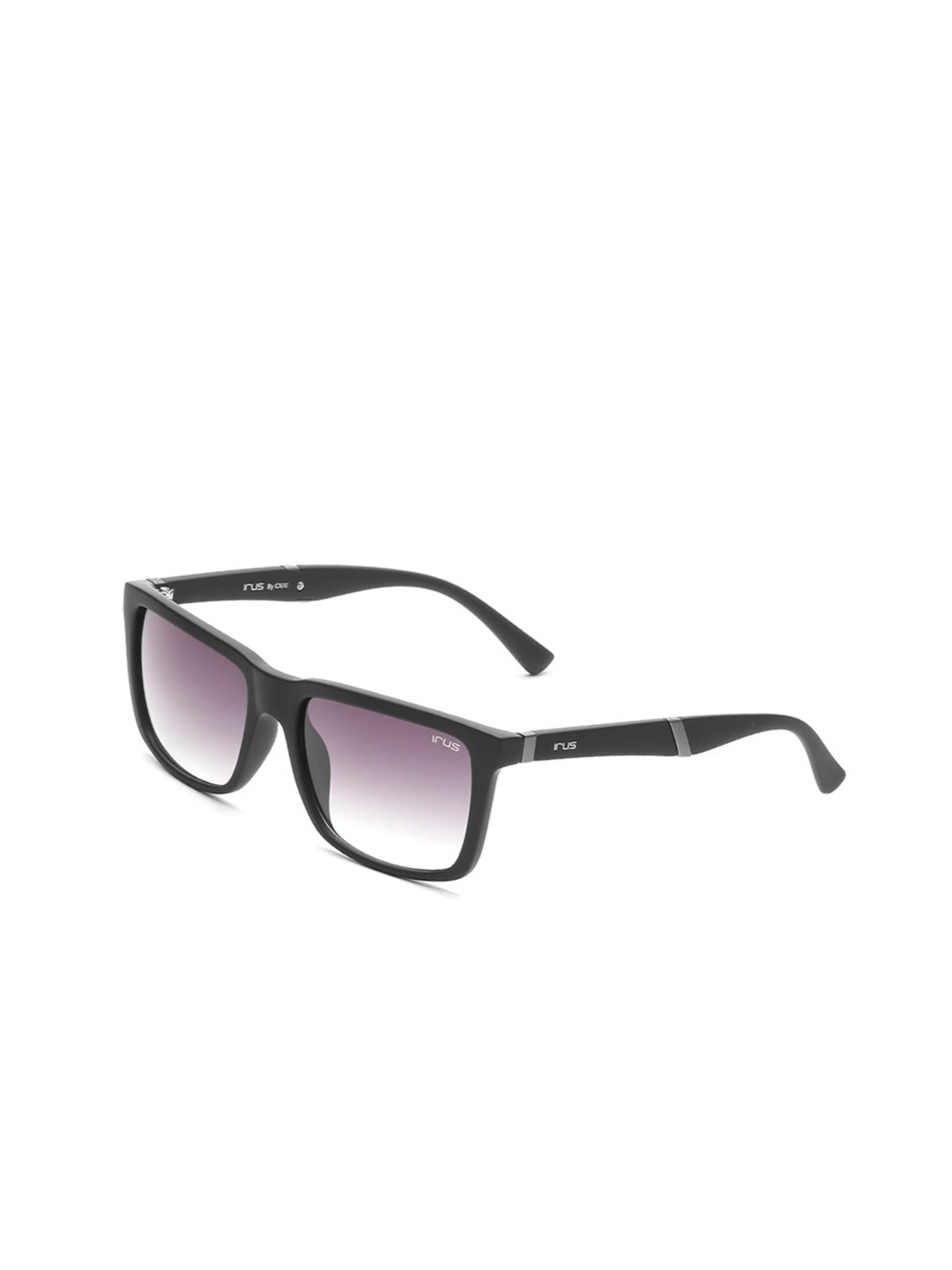 

IRUS by IDEE Men Square Sunglasses With UV Protected Lens IRS1167C2SG, Purple