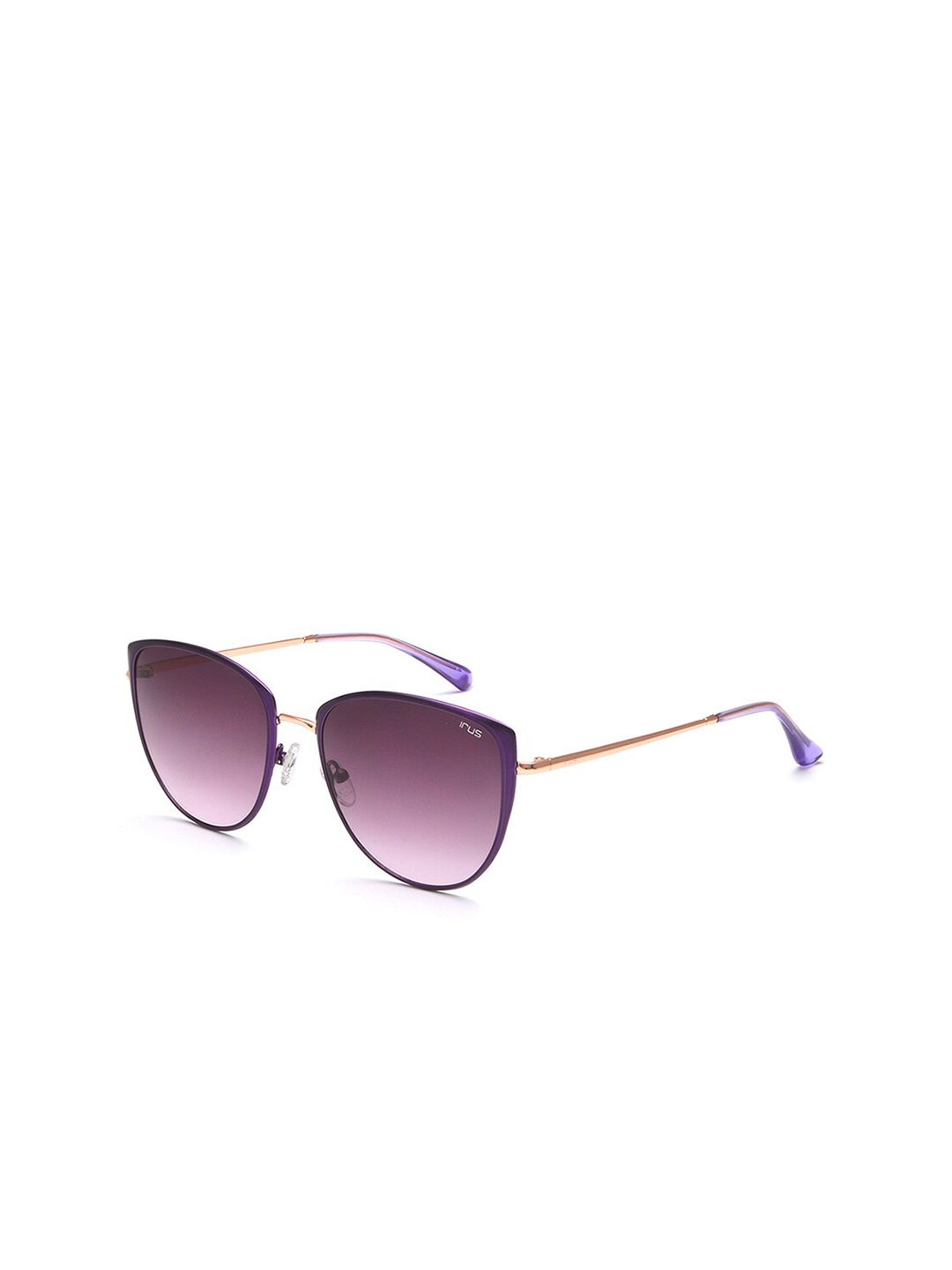 

IRUS by IDEE Women Lens & Cateye Sunglasses With UV Protected Lens IRS1182C3SG, Purple