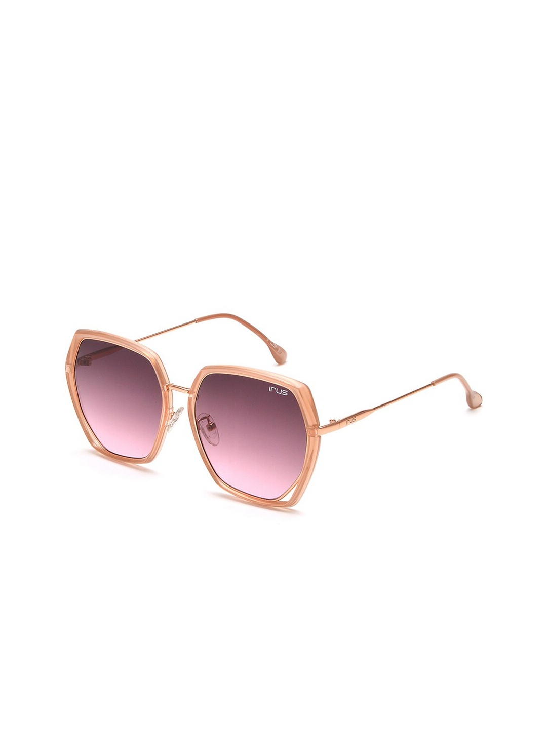 

IRUS by IDEE Women Lens & Aviator Sunglasses With UV Protected Lens IRS1187C3SG, Pink