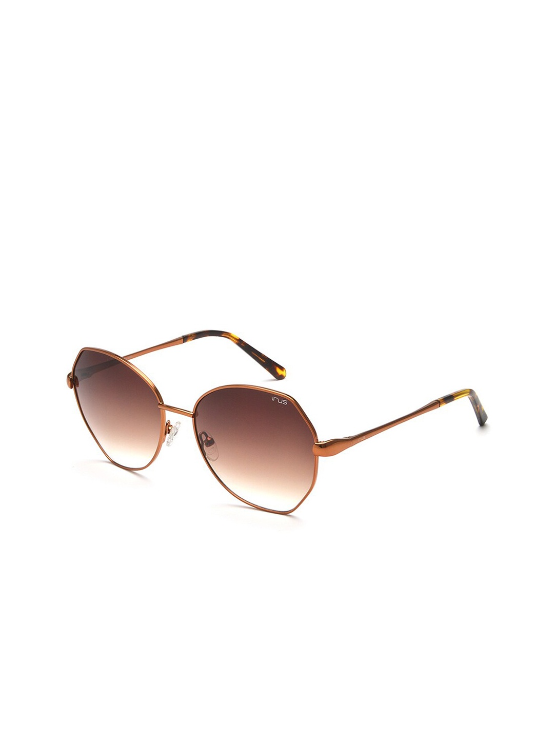 

IRUS by IDEE Women Lens & Aviator Sunglasses With UV Protected Lens IRS1173C2SG, Brown