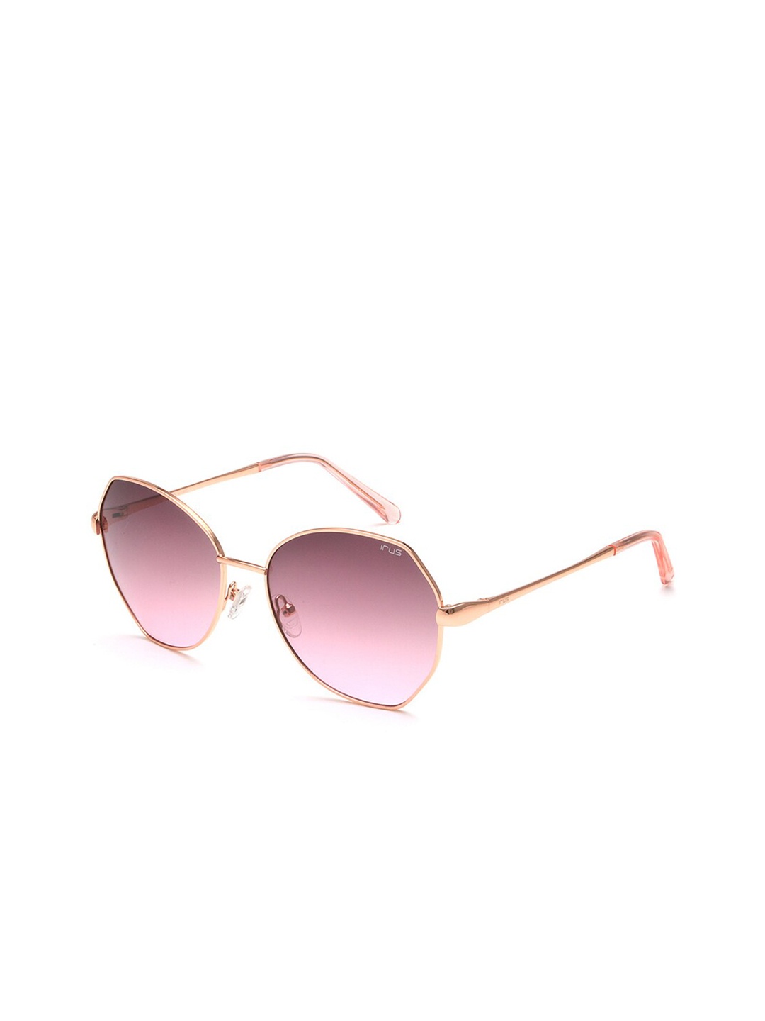 

IRUS by IDEE Women Lens & Round Sunglasses With UV Protected Lens IRS1173C1SG, Pink