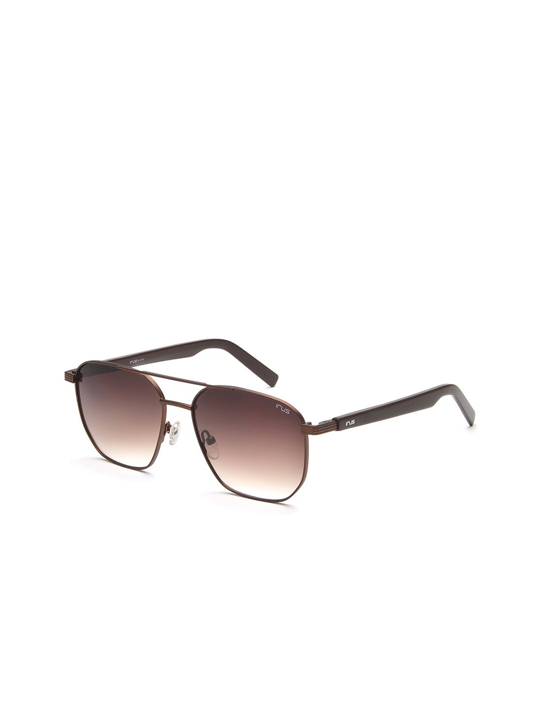 

IRUS by IDEE Men Lens & Square Sunglasses With UV Protected Lens IRS1180C4SG, Brown