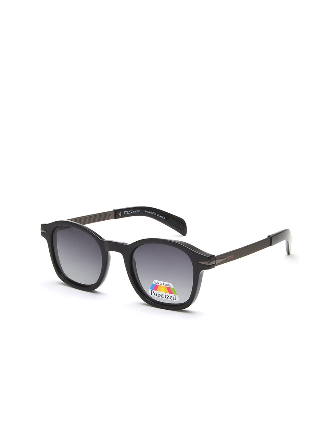 

IRUS by IDEE Men Lens & Square Sunglasses With UV Protected Lens IRS1192C1PSG, Grey