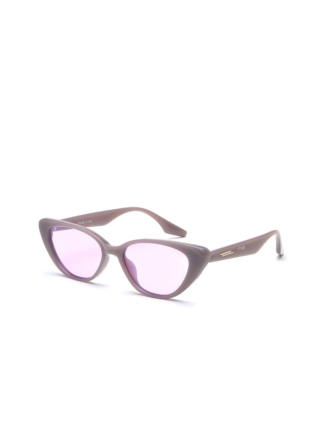 

IRUS by IDEE Women Lens & Cateye Sunglasses With UV Protected Lens IRS1234C3SG, Purple