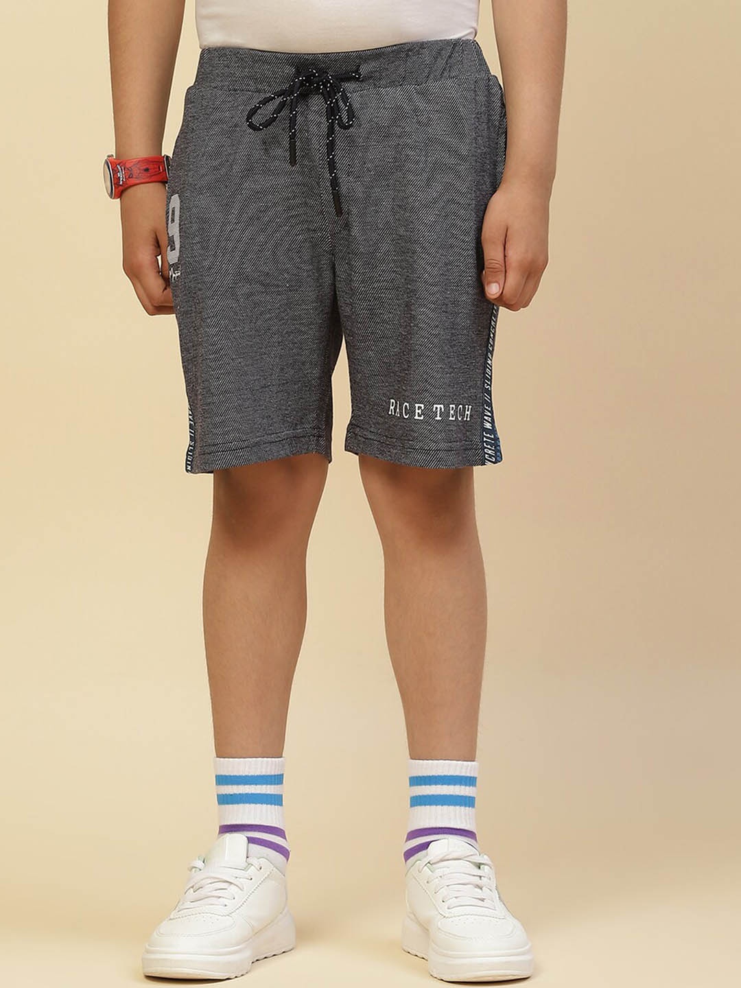 

Monte Carlo Boys Micro Ditsy Printed Shorts, Navy blue