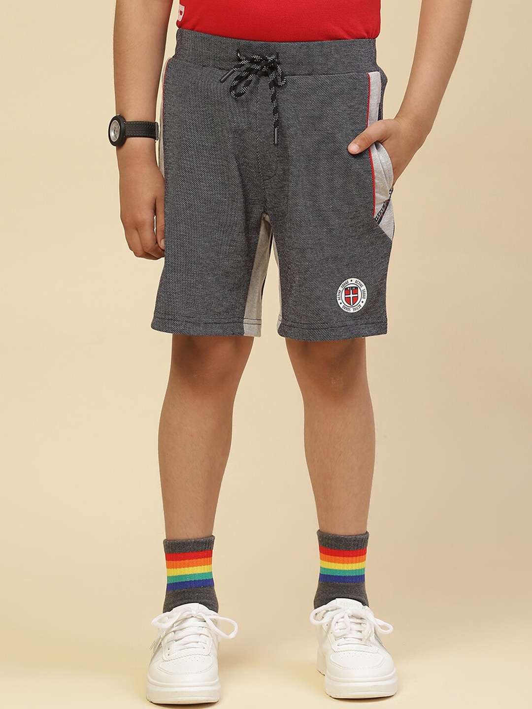 

Monte Carlo Boys Micro Ditsy Printed Shorts, Navy blue